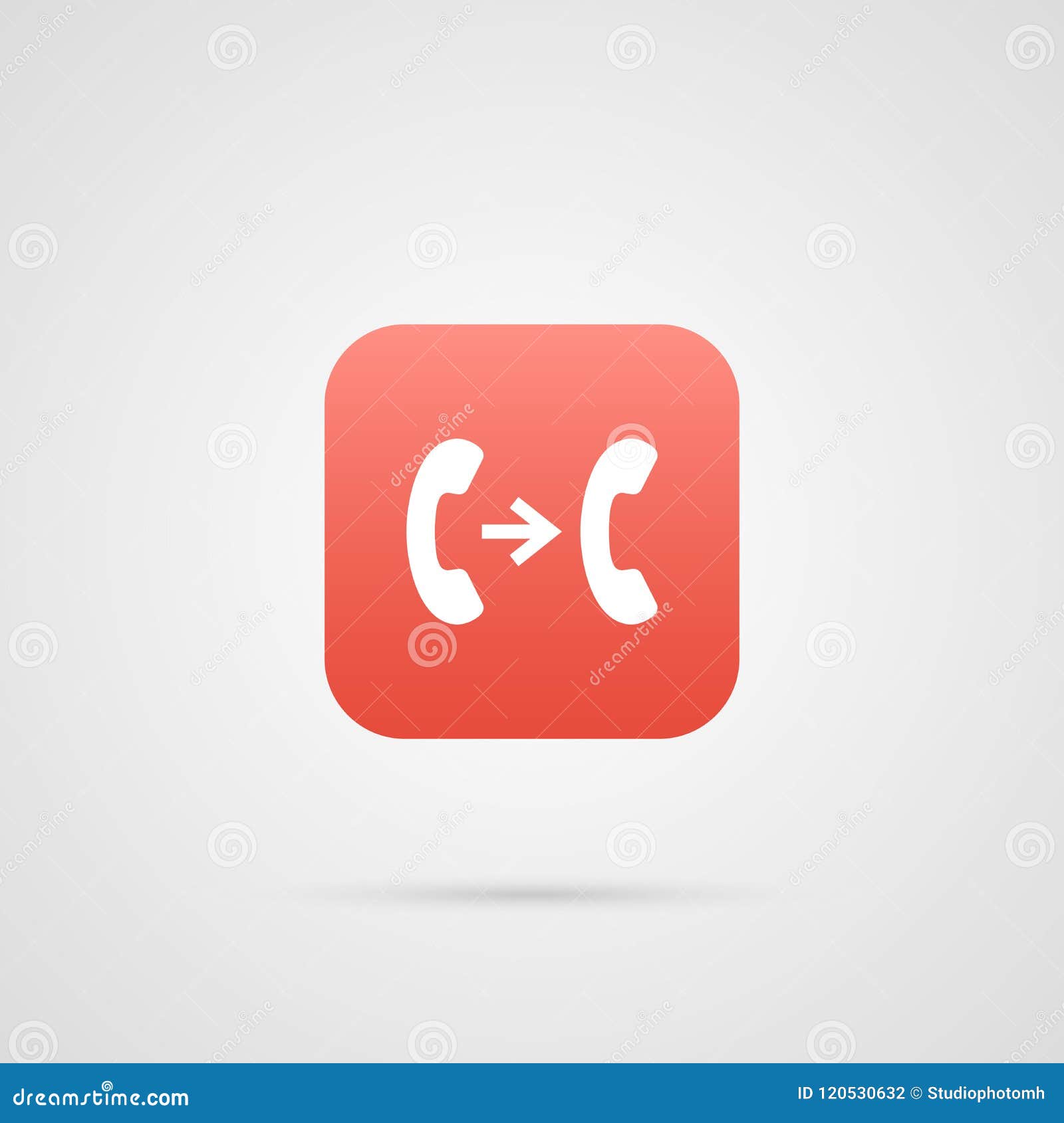 Call Transfer Icon App Vector Stock Vector Illustration Of Data