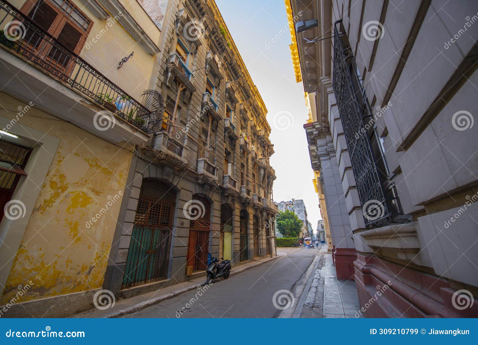 calle cuba street, old havana, havana, cuba