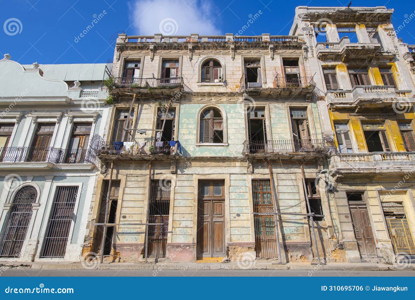 calle industria street, old havana, cuba