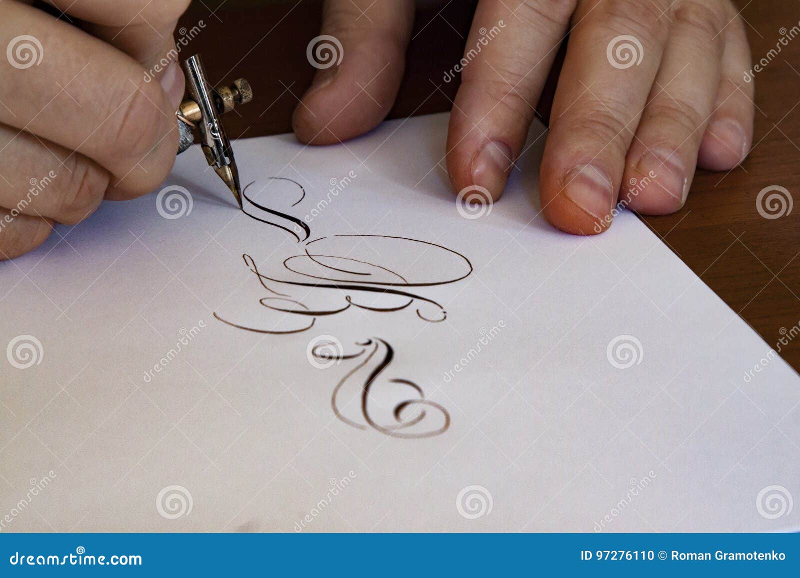 calligrapher autograph