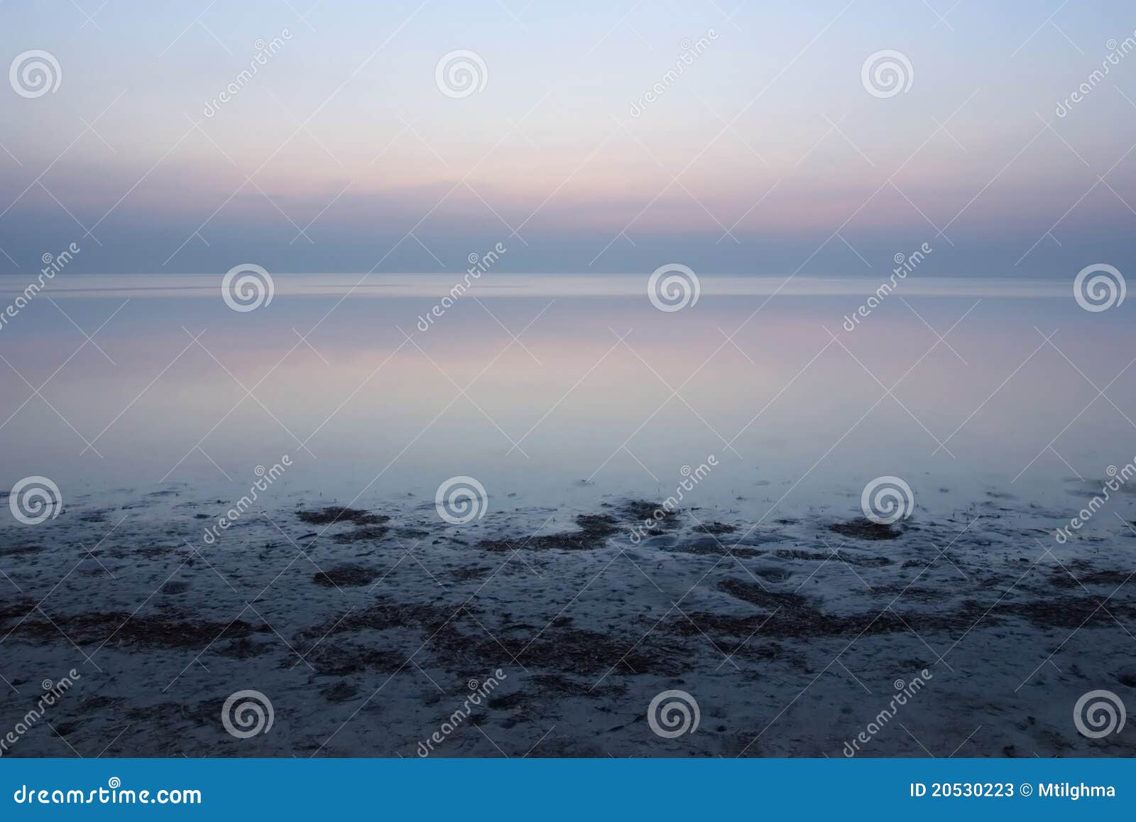 calm atlantic ocean sunrise