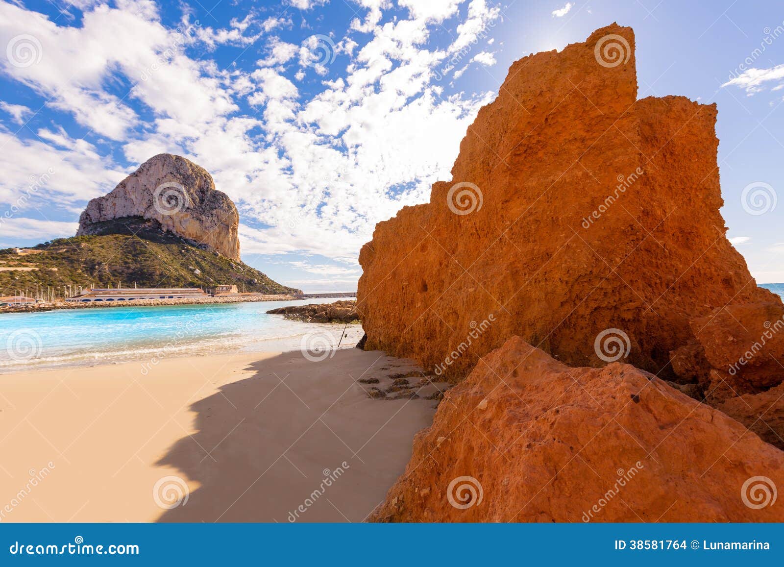 calpe playa cantal roig beach alicante