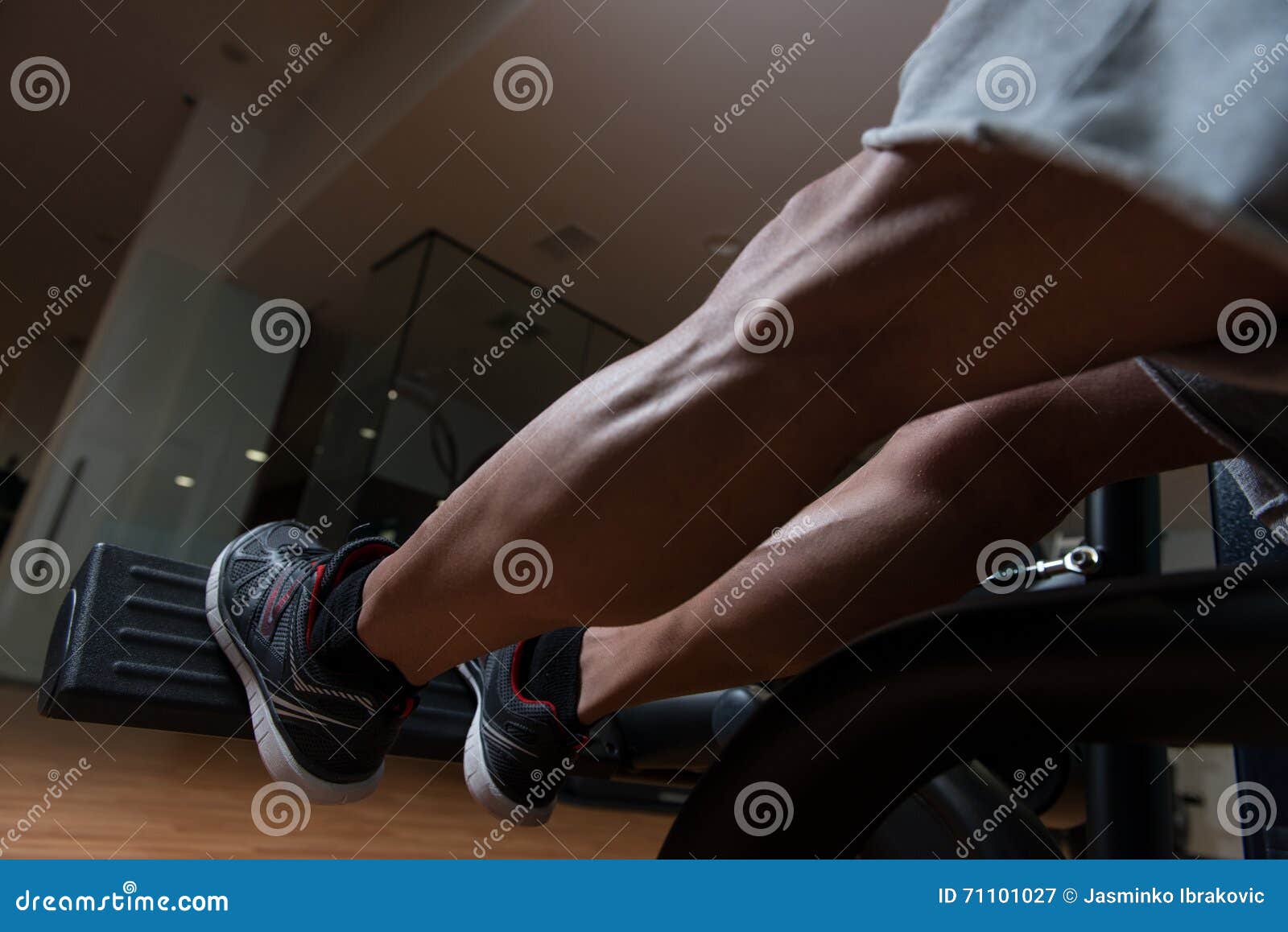 Calves Exercise stock image. Image of male, muscle, handsome 71101027