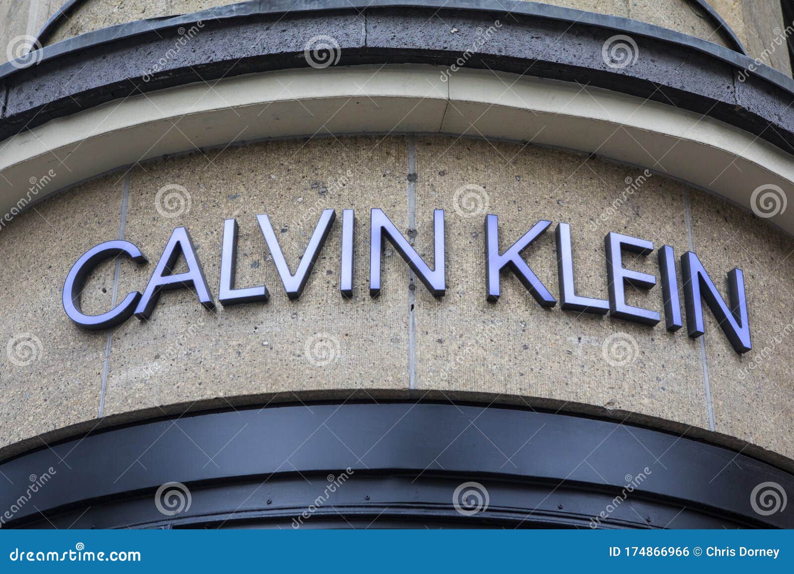 Calvin Klein Store editorial photo. Image of logo, retail - 174866966