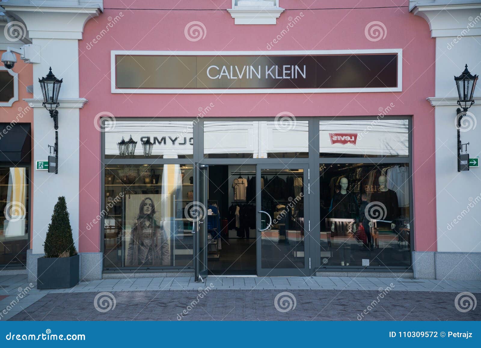 Calvin Klein Store in Parndorf, Austria. Editorial Photography - Image of  founded, childhood: 110309572