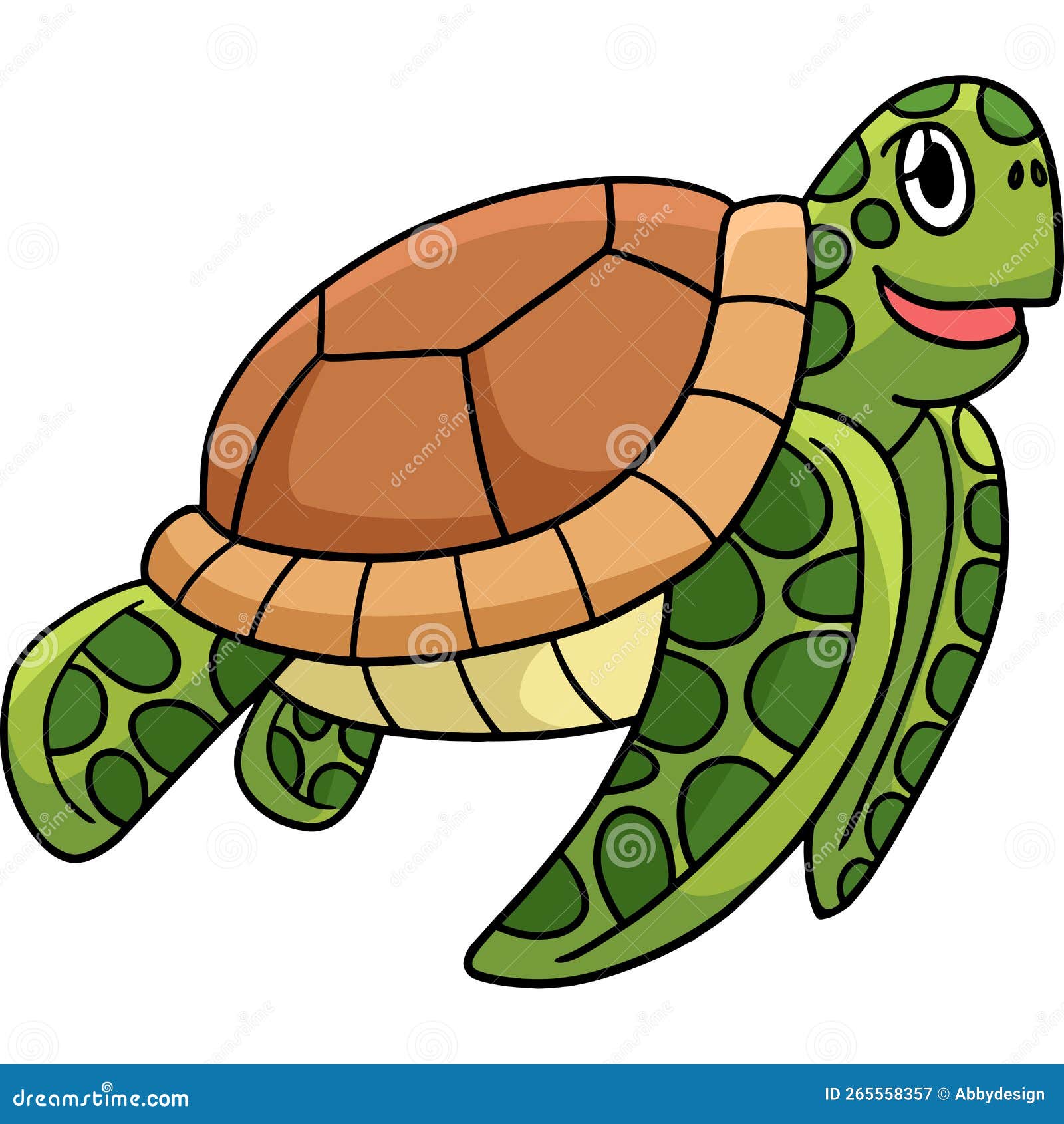 Dibujos animados de animales marinos, delfín, cangrejo, tortuga png