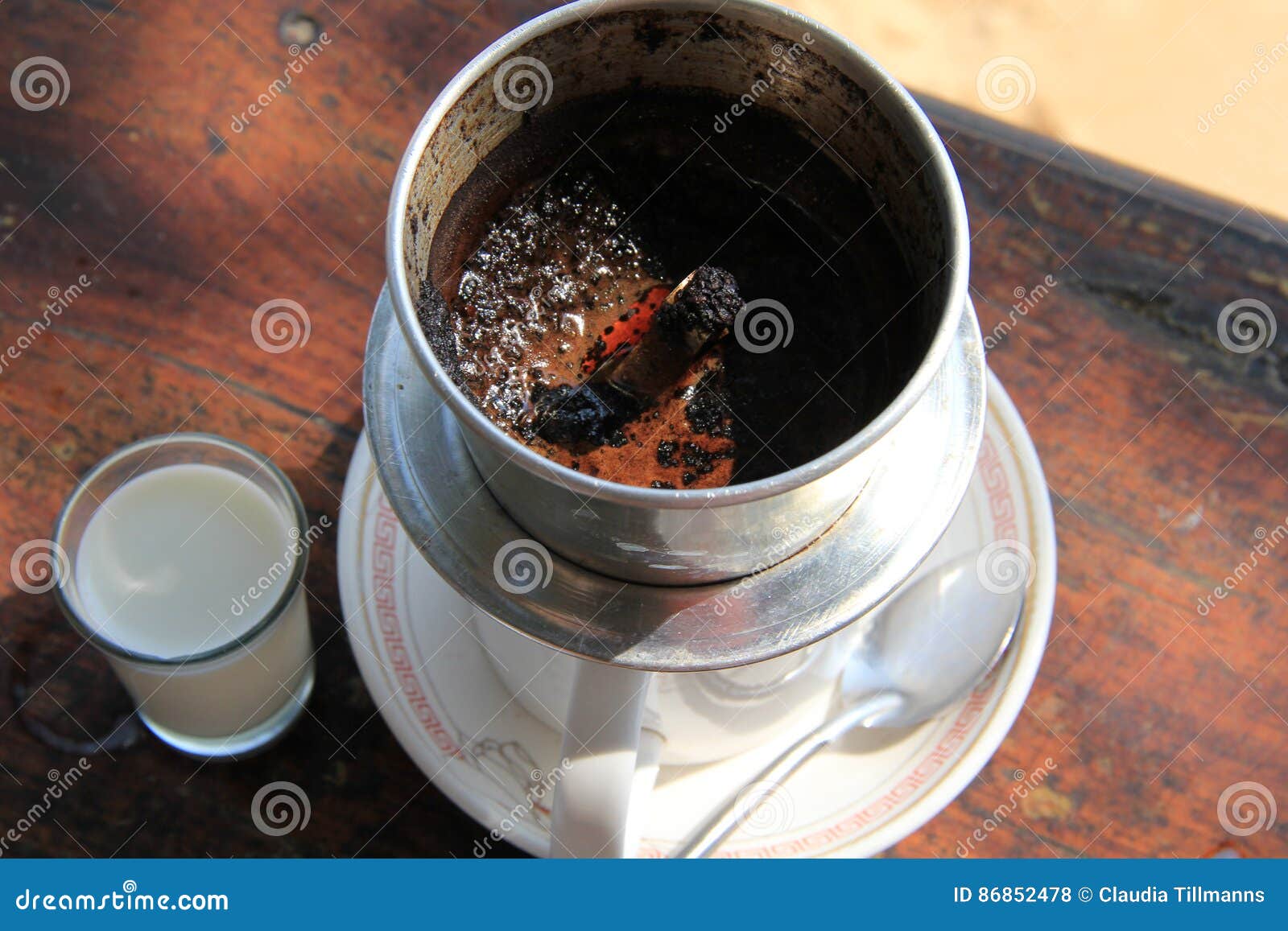 Cambodian Coffee stock photo. Image of filter, food, morning 86852478
