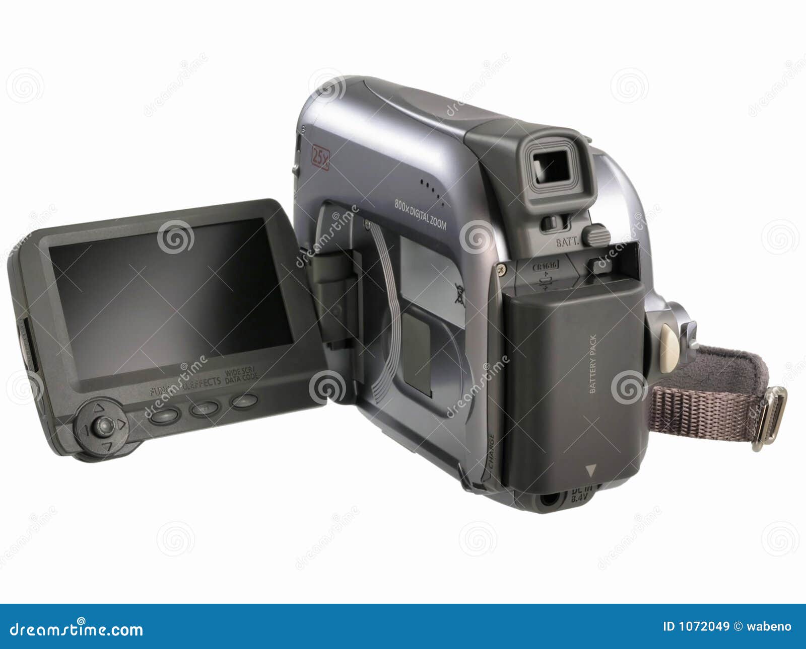 Camcorder stock image. Image of edit, digital, consumer 1072049