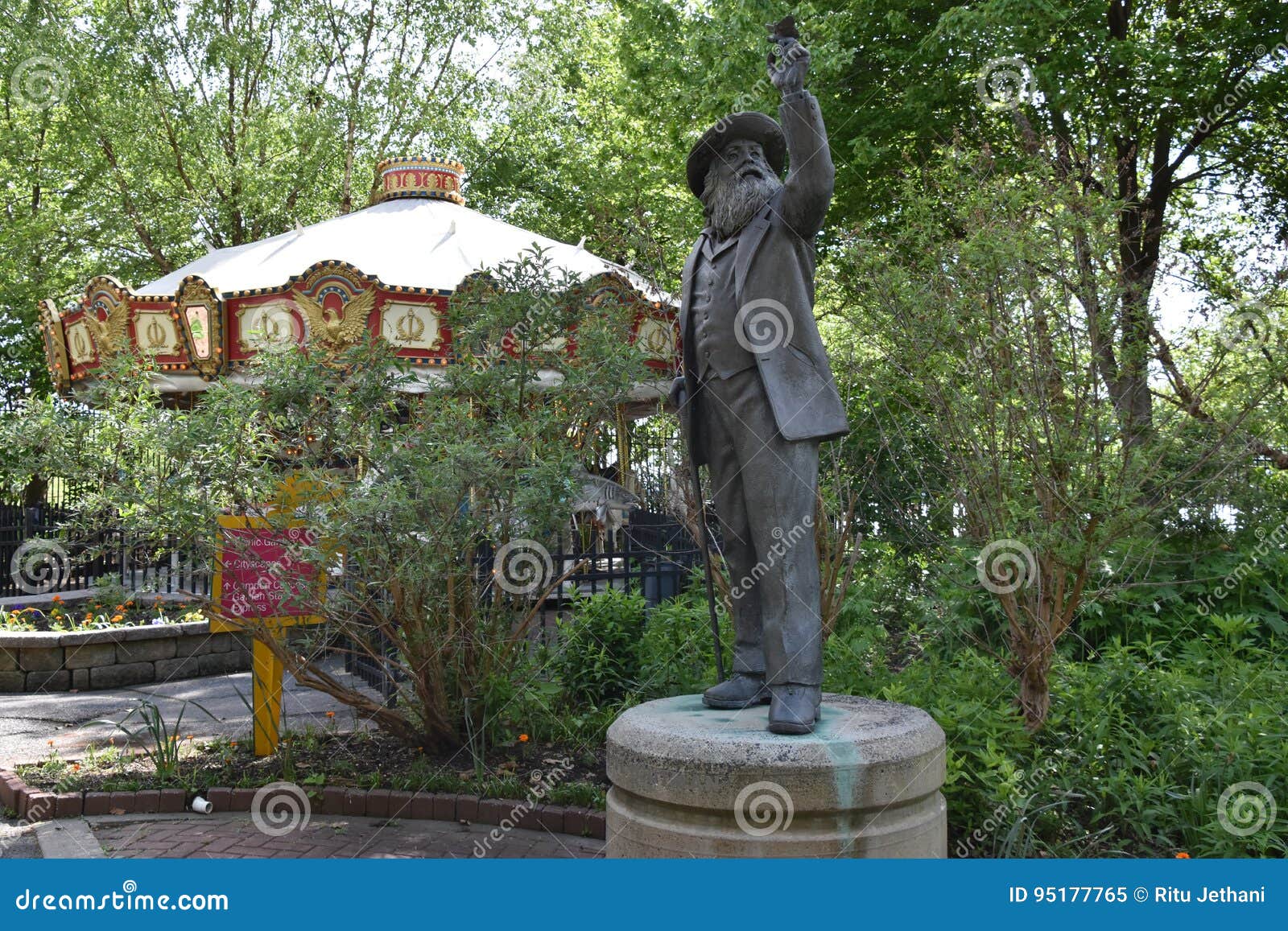 Camden Childrens Garden In New Jersey Editorial Image Image Of