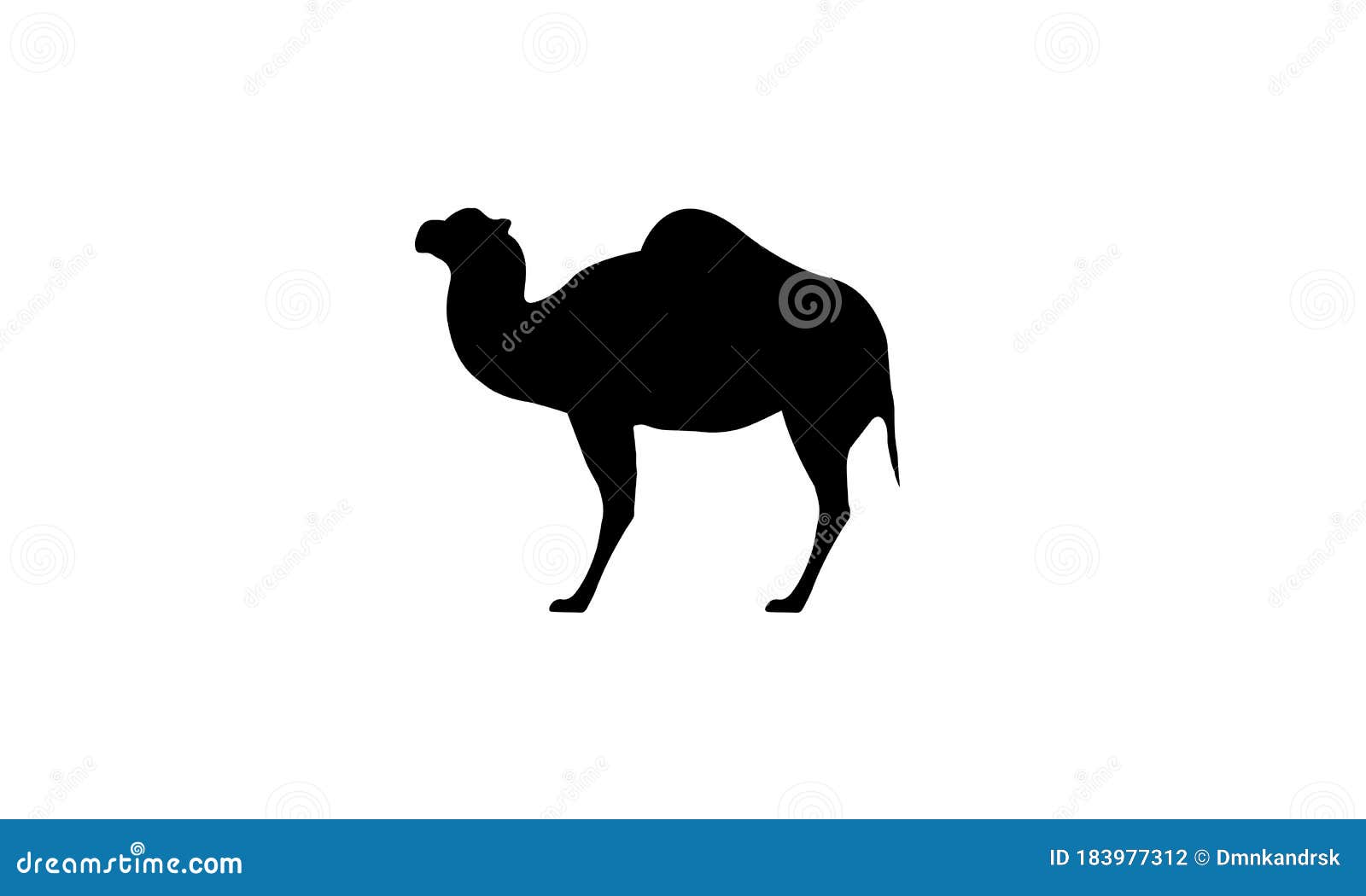 Download Camel Desert Animal Symbol Wildlife Icon Stock Vector - Illustration of hump, dune: 183977312