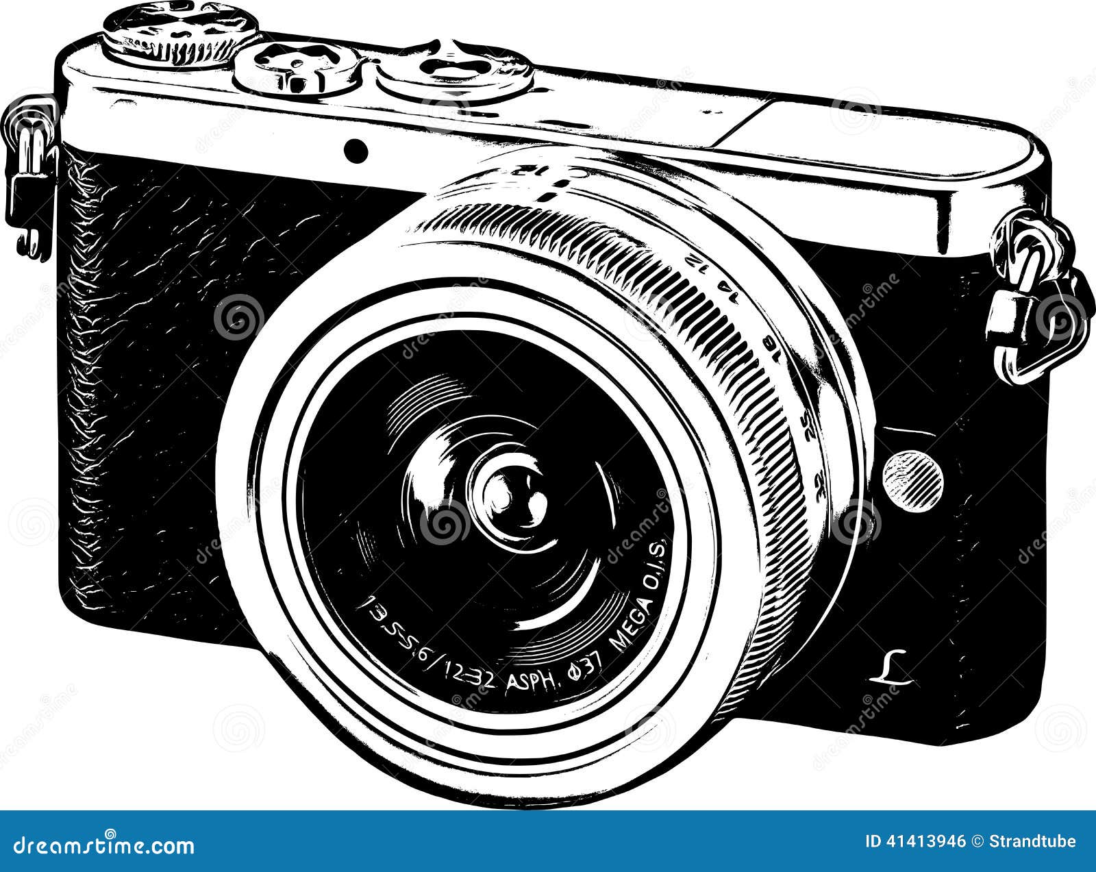 free camera clipart black and white - photo #20