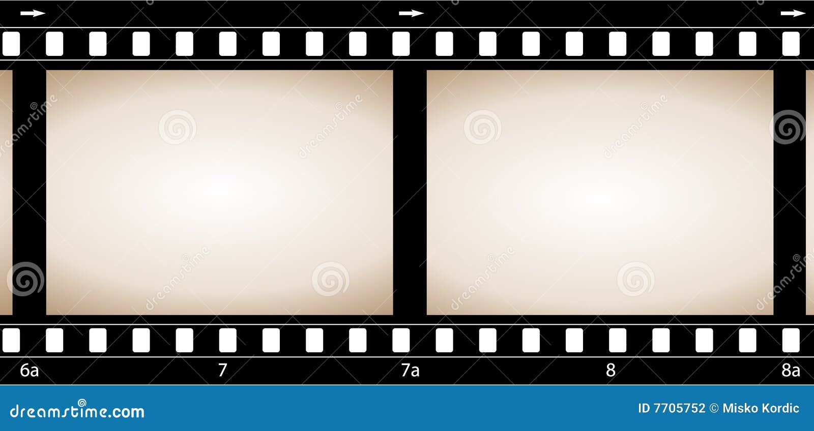 ISO Camera Film Speed Standard Wheel, Numbers In Circle. Stock Vector