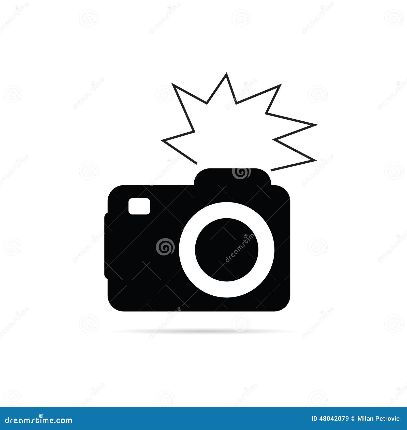 clipart of camera with flash - photo #9