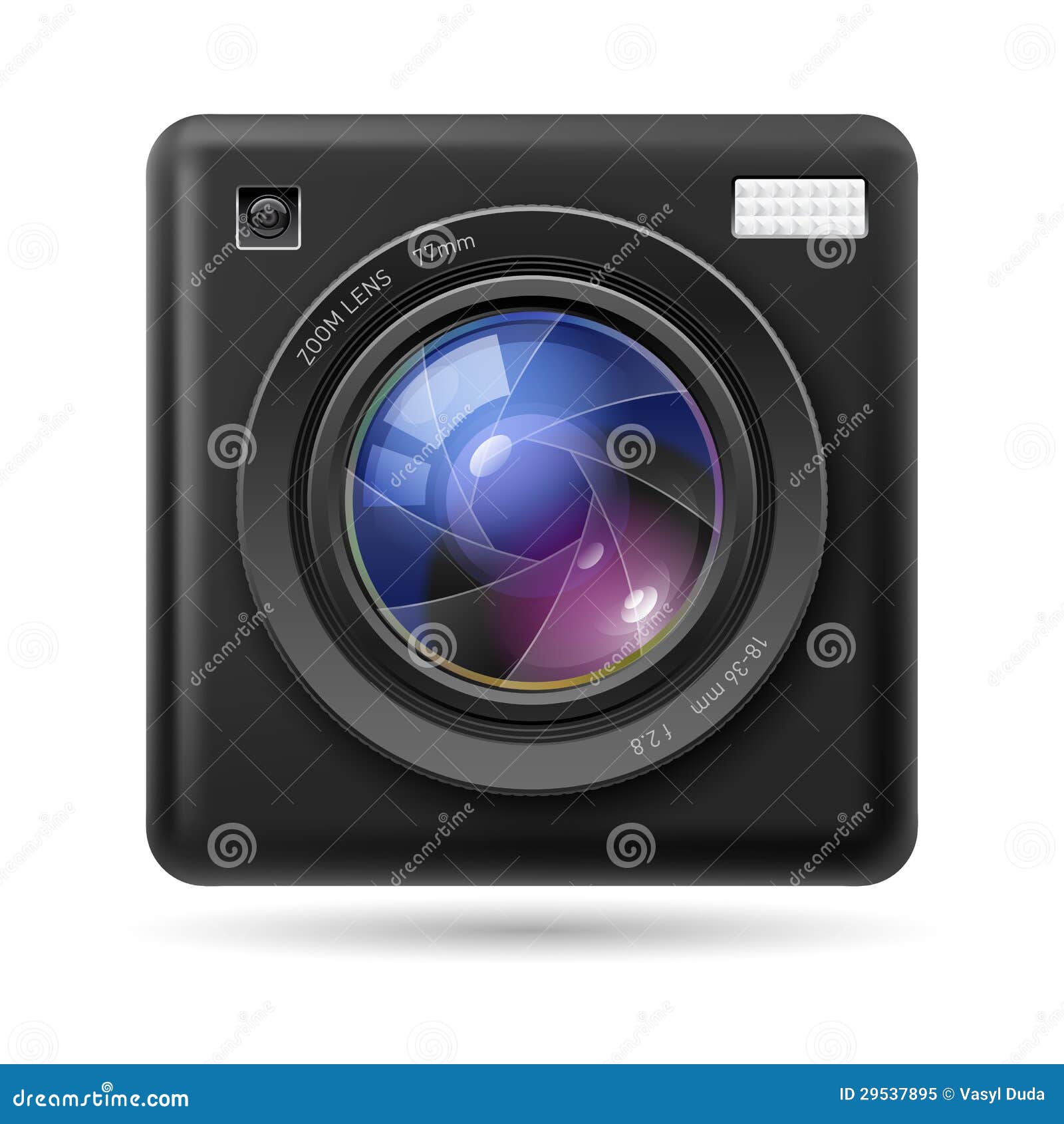 Camera icon Lens stock vector. Illustration of digital - 29537895