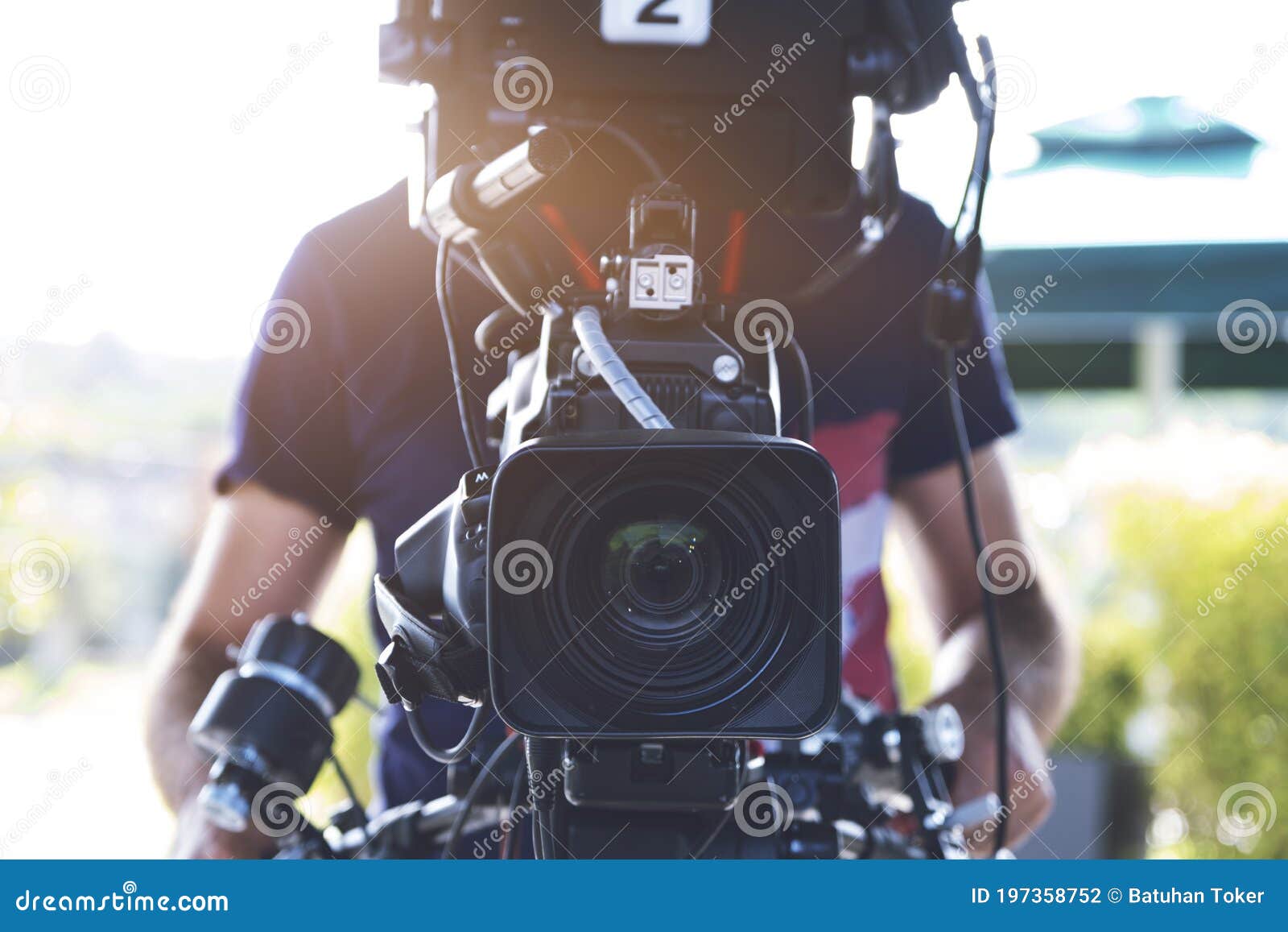 The Camera Lens is Focused on the Program Guests at the Beginning of ...