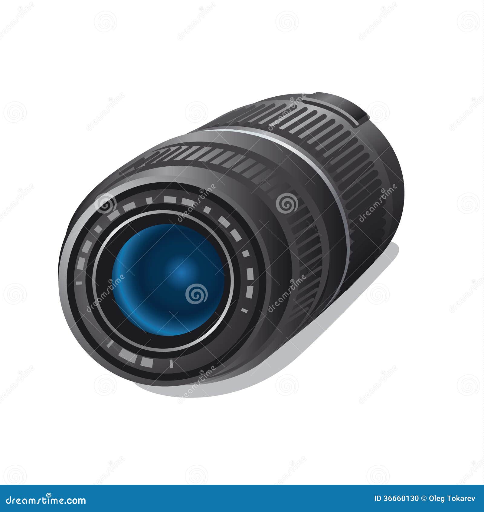 Camera lens stock illustration. Illustration of lens 36660130