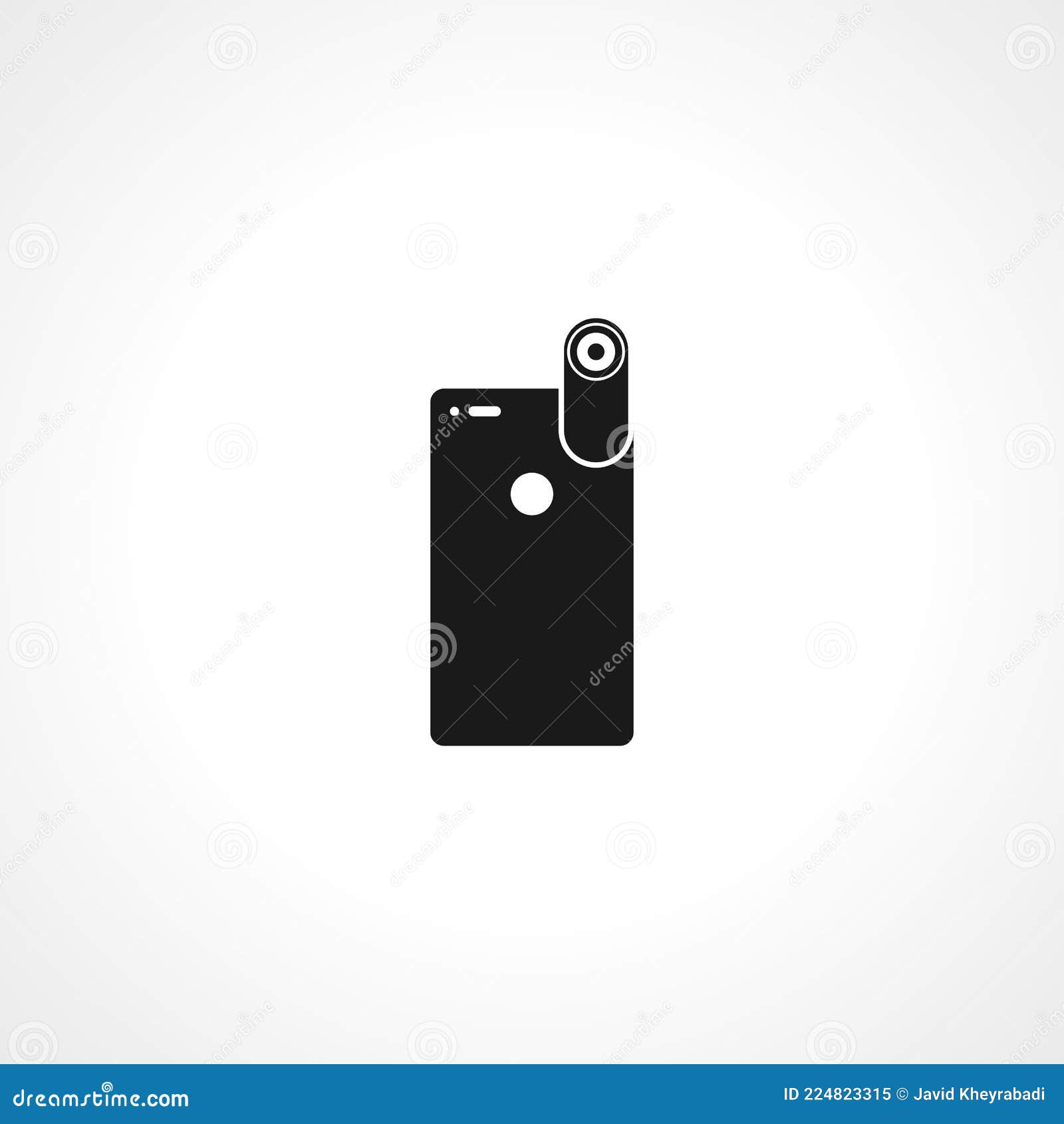 camera for mobile phone icon. camera for mobile phone  icon