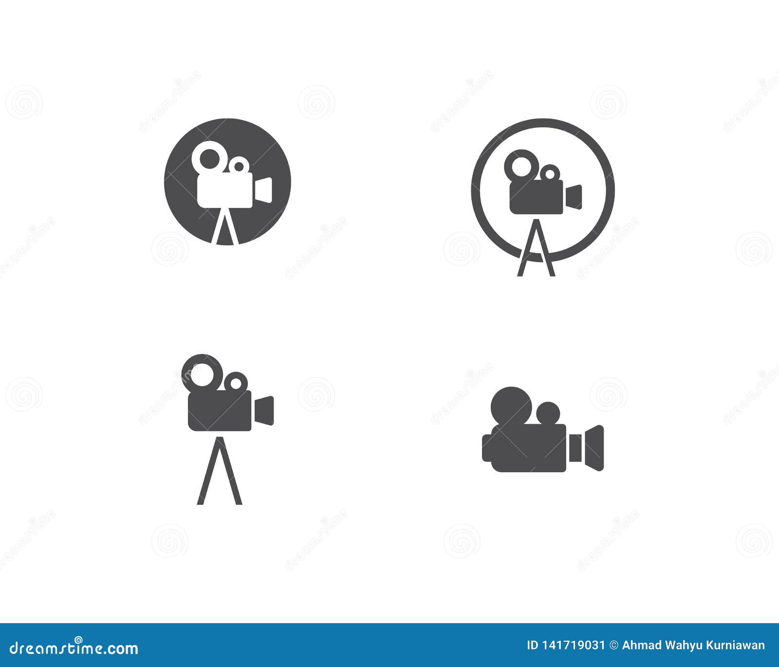 Camera Movie logo vector stock vector. Illustration of logo 141719031