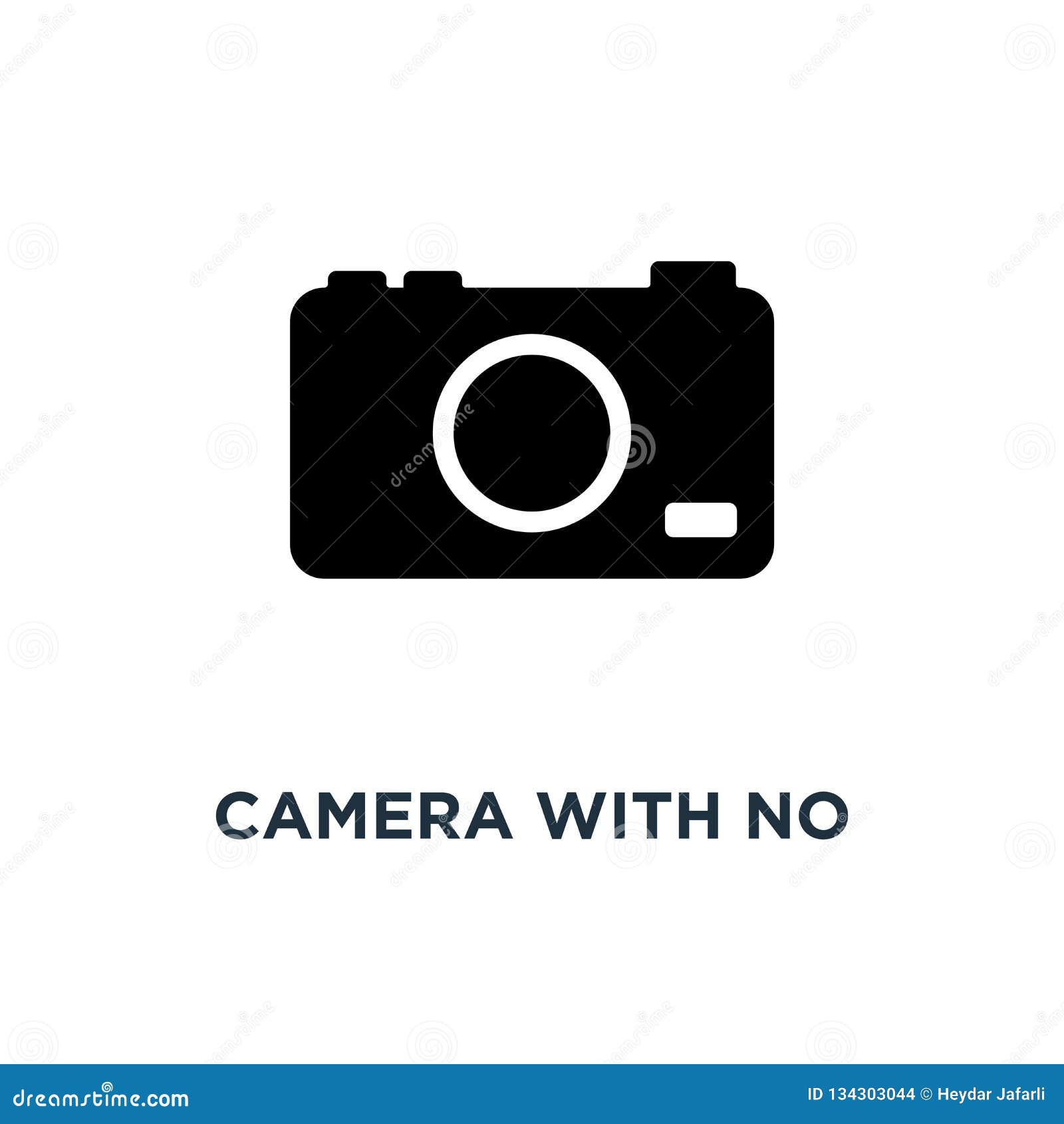 Camera with No Photos Icon. Camera Focus Concept Symbol Design Stock ...