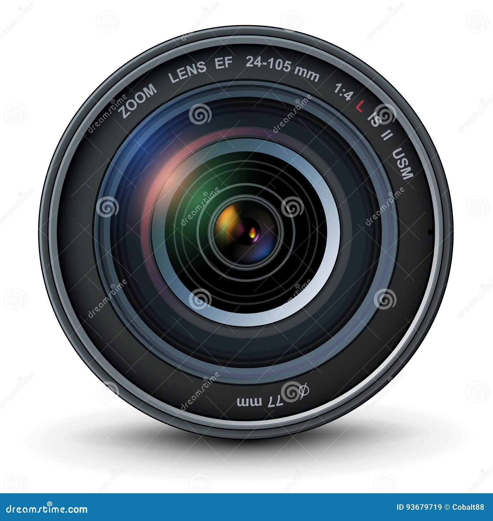 Camera photo lens stock vector. Illustration of technology 93679719