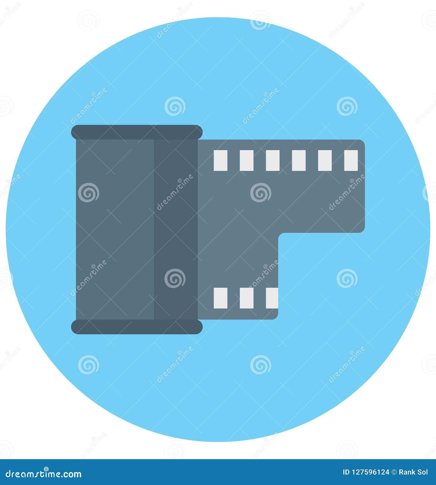Camera Reel Illustration Color Vector Isolated Icon Easy Editable and ...