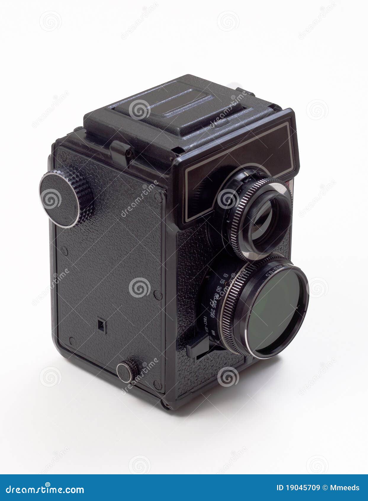 Camera Vintage Medium Format Film Stock Image Image of camera, lens