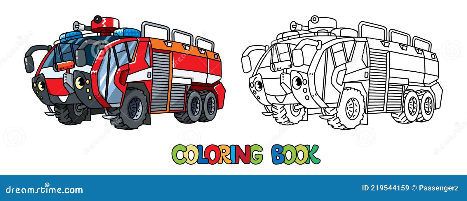 Camión De Bomberos O Bombero Con Ojos Para Colorear Libro Ilustración del Vector - Ilustración de divertido, carro: 219544159 Camión De Bomberos O Bombero Con Ojos Para Colorear Libro Ilustración del Vector - Ilustración de divertido, carro: 219544159