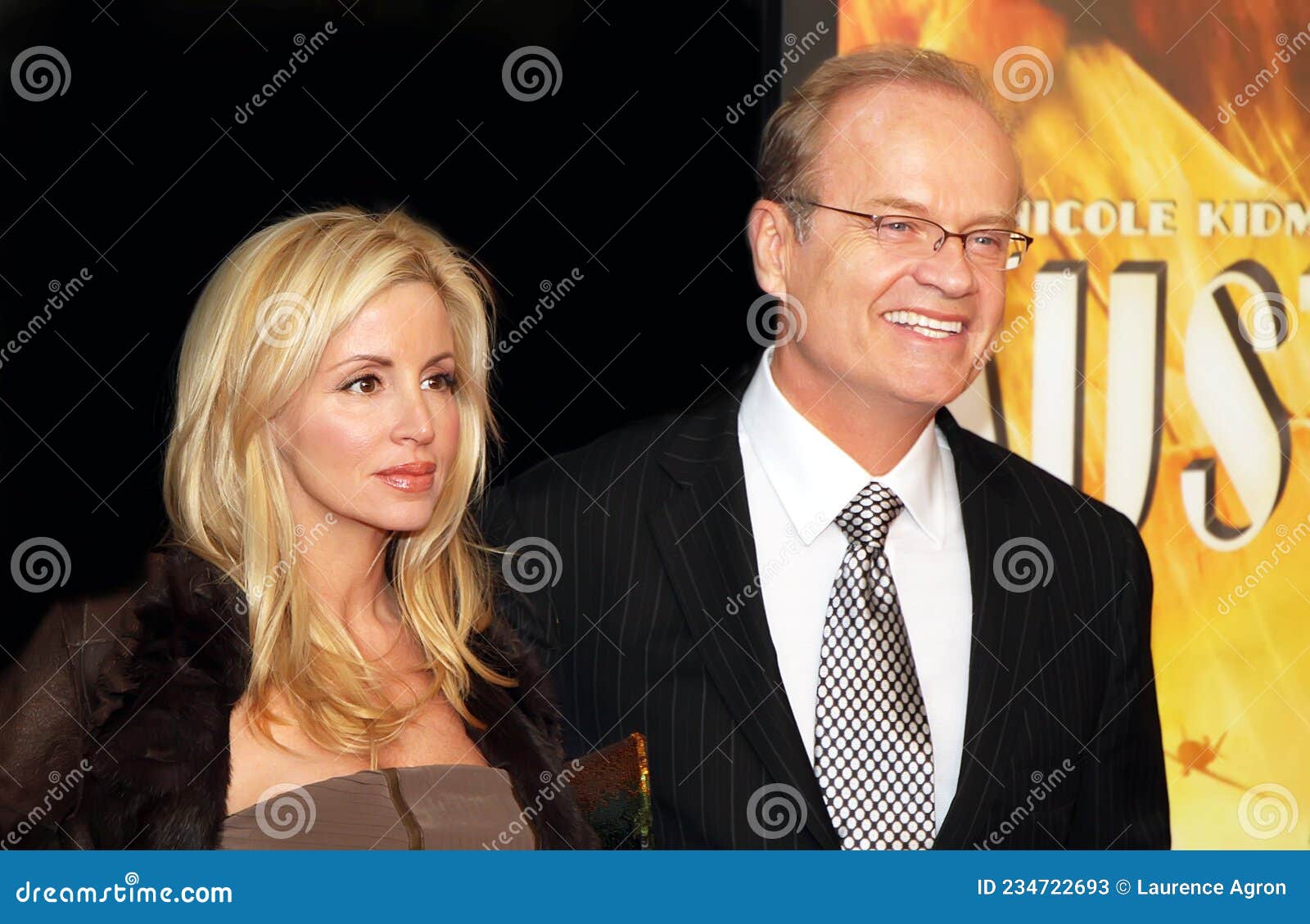 Camille Grammer and Kelsey Grammer at NYC Premiere of `Australia` in