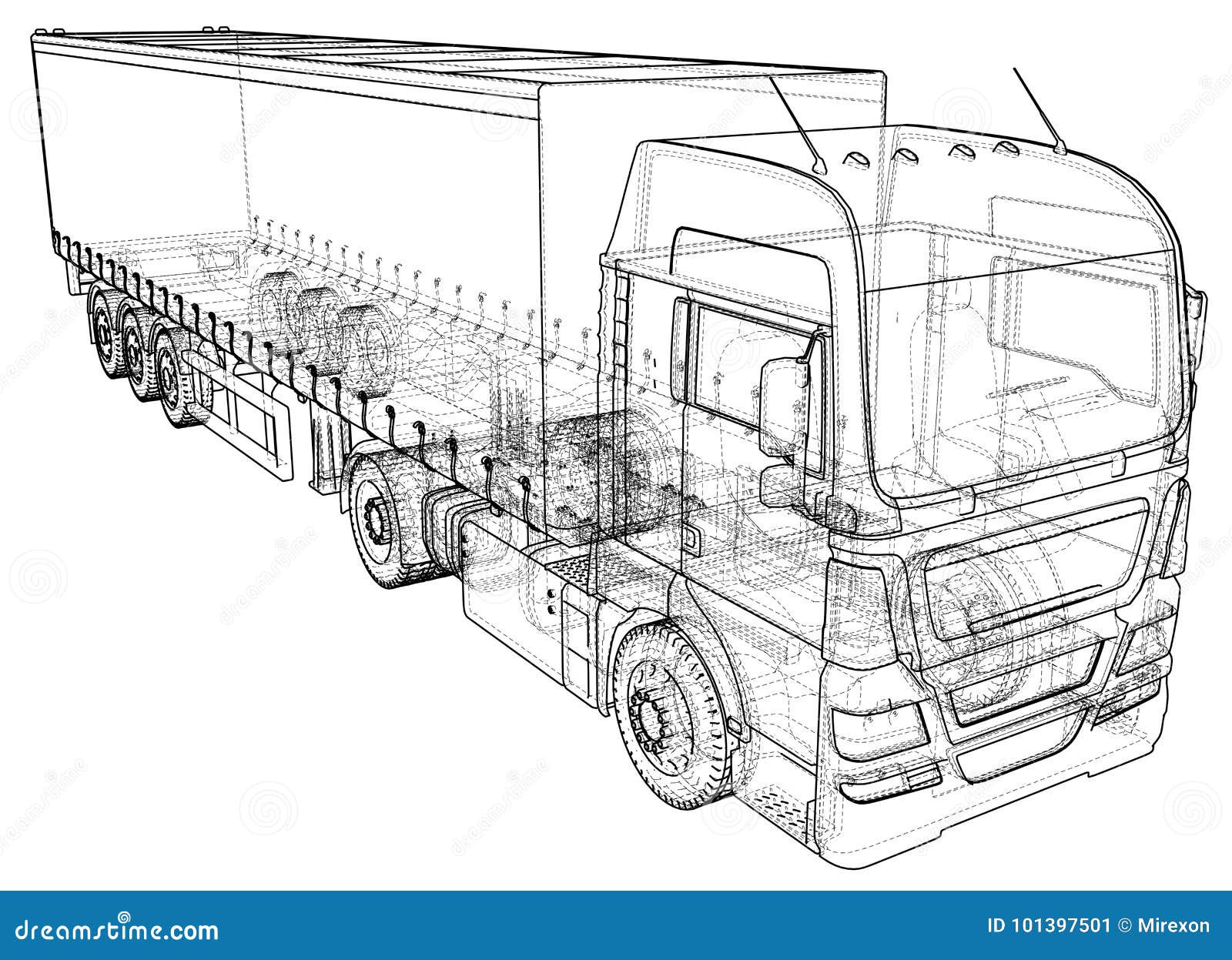 Ilustração De Rastreamento De Um Reboque De Caminhão Rebaixado 3d Em Desenho  Abstrato Vetor PNG , Maquinaria, Diesel, Dirigir Imagem PNG e Vetor Para  Download Gratuito