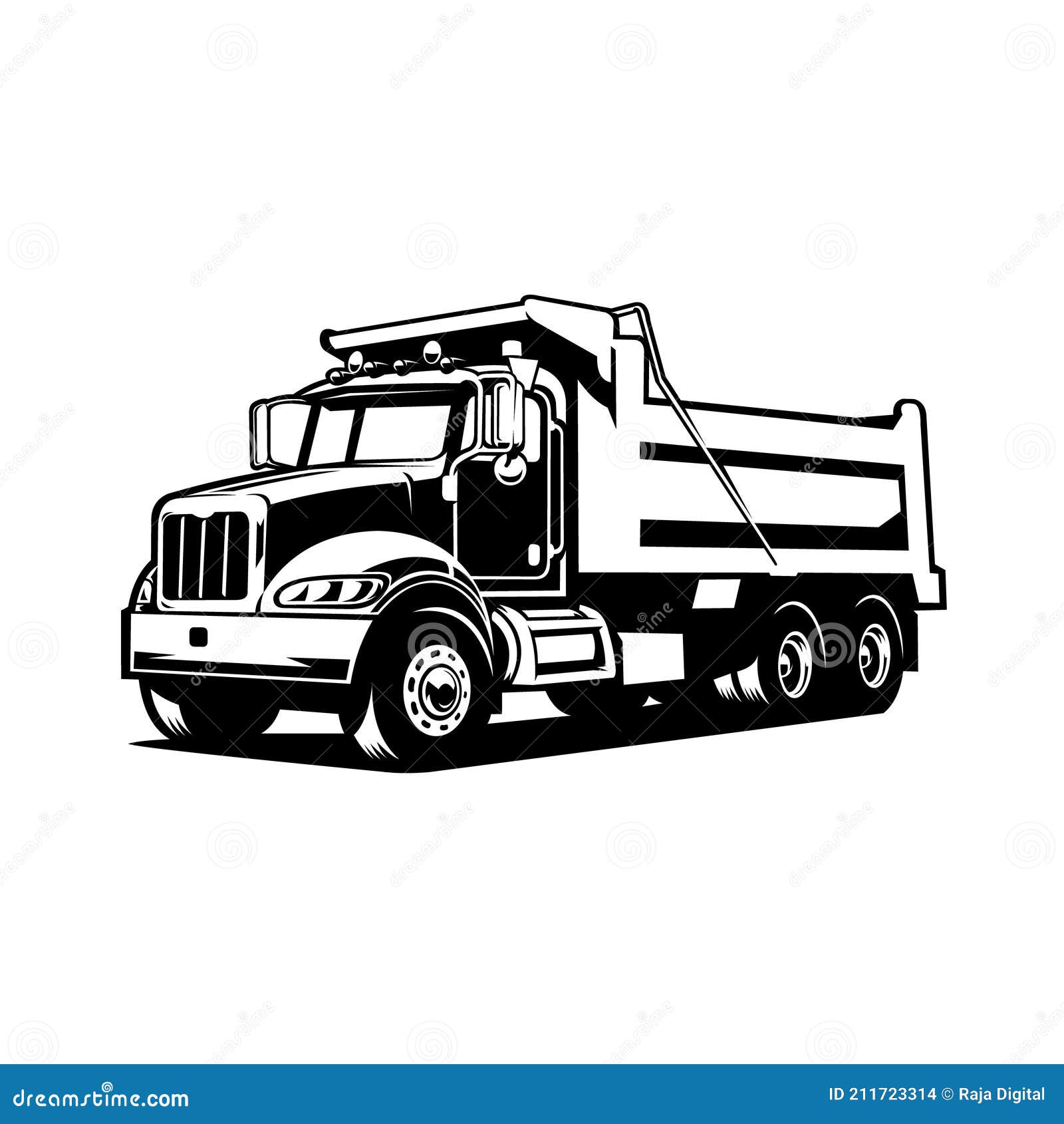 7 700+ Camion Benne Stock Illustrations, graphiques vectoriels libre de  droits et Clip Art - iStock