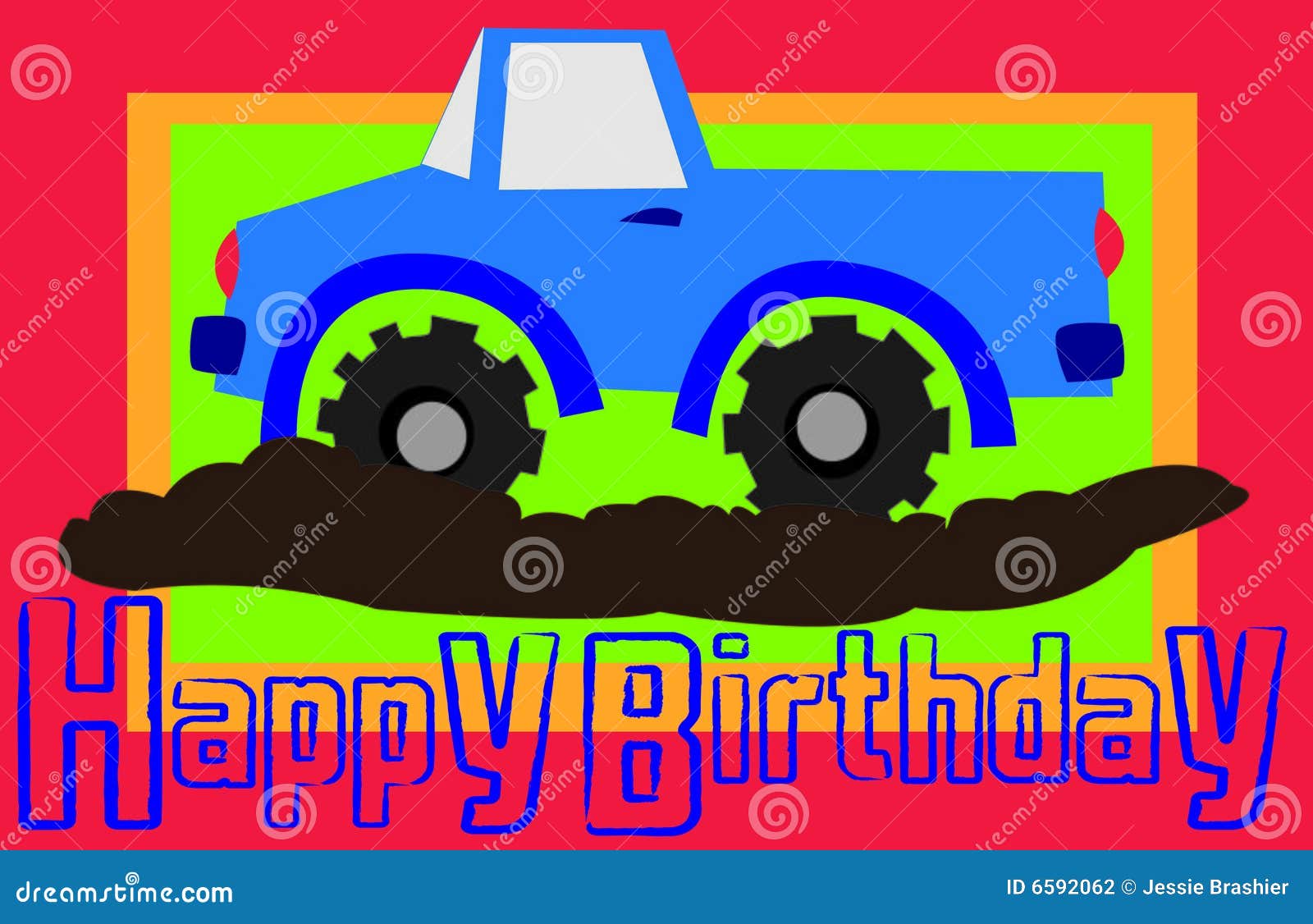 Camion De Joyeux Anniversaire Illustration De Vecteur Illustration Du Joyeux Camion Camion De Joyeux Anniversaire Illustration De Vecteur Illustration Du Joyeux Camion