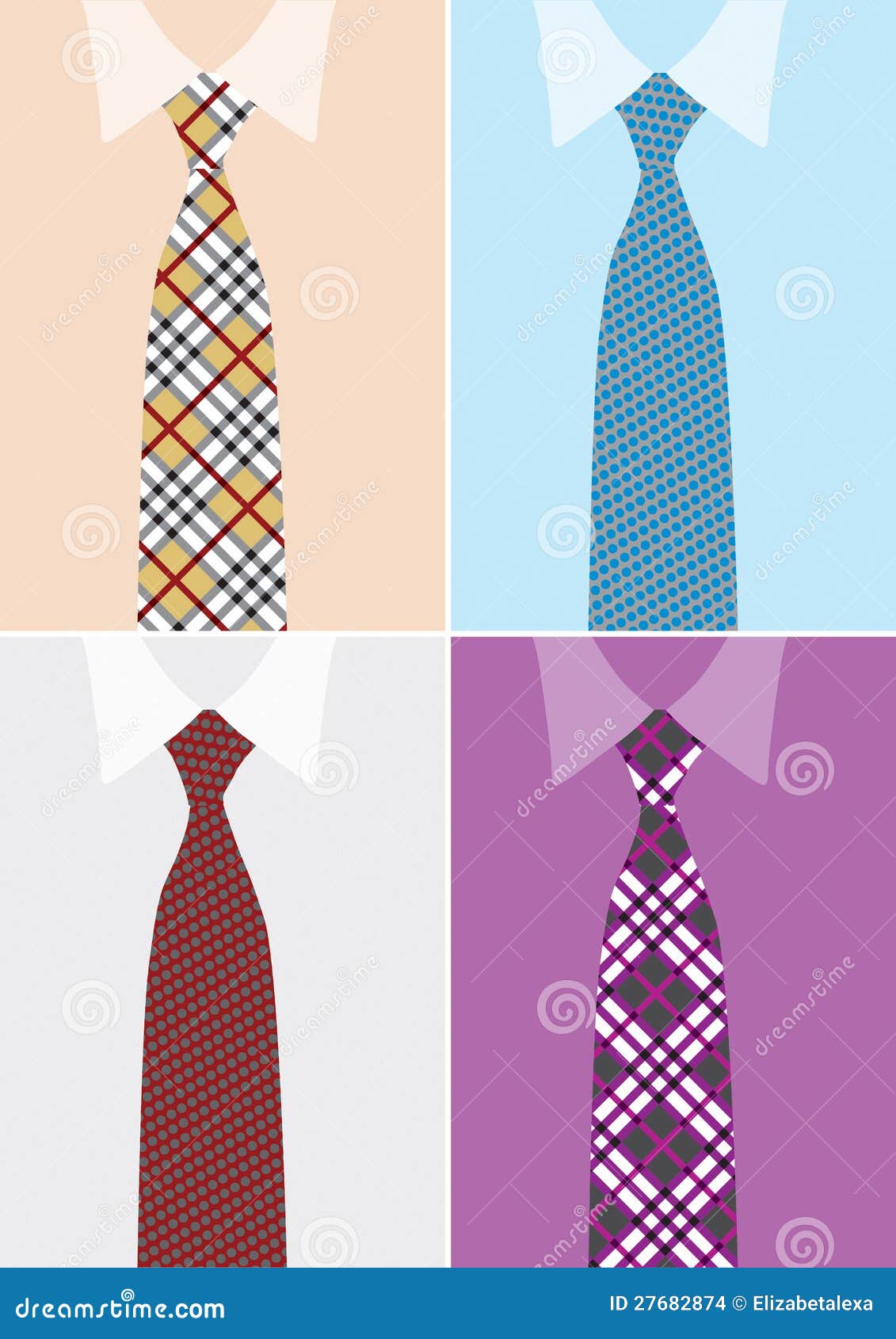 Camisa E Gravata Vetores, Ilustrações e Cliparts para Projetos