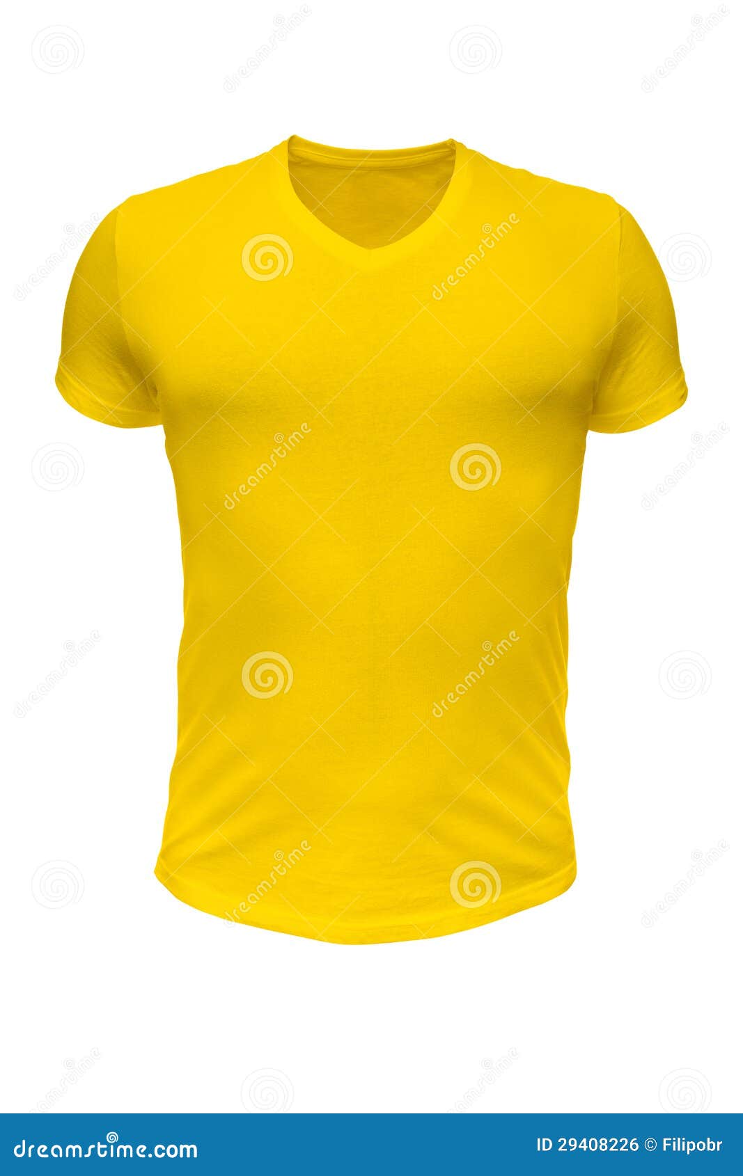 Camiseta amarilla del oro foto de archivo. Imagen de publicidad - 29408226
