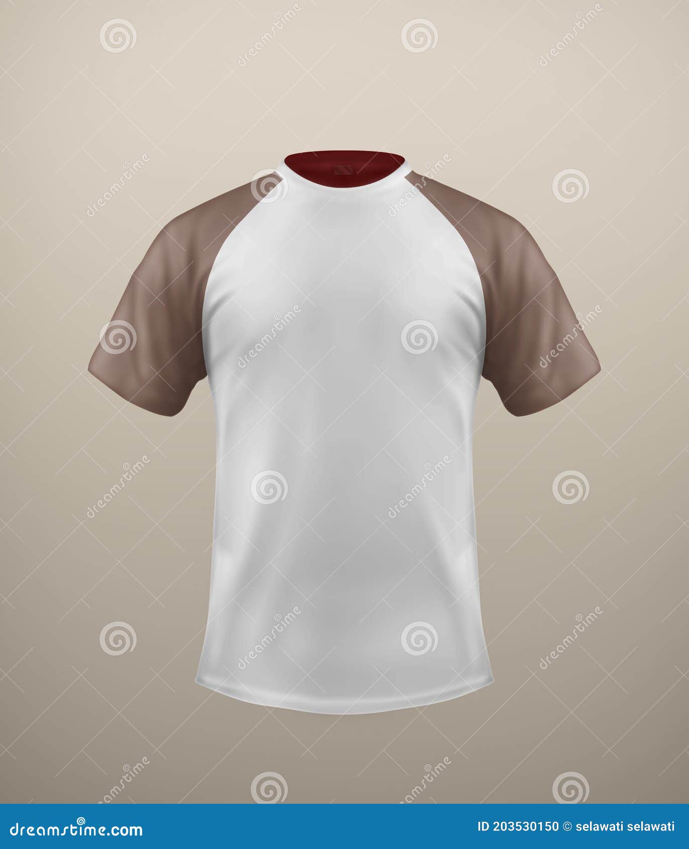 Escarpado estafa mármol Camiseta Deportiva De Manga Corta Con Fondo Marrón Claro. Camiseta Deportiva  De Fútbol. Entrenamiento De Camisetas Deportivas. Stock de ilustración -  Ilustración de outerwear, deporte: 203530150