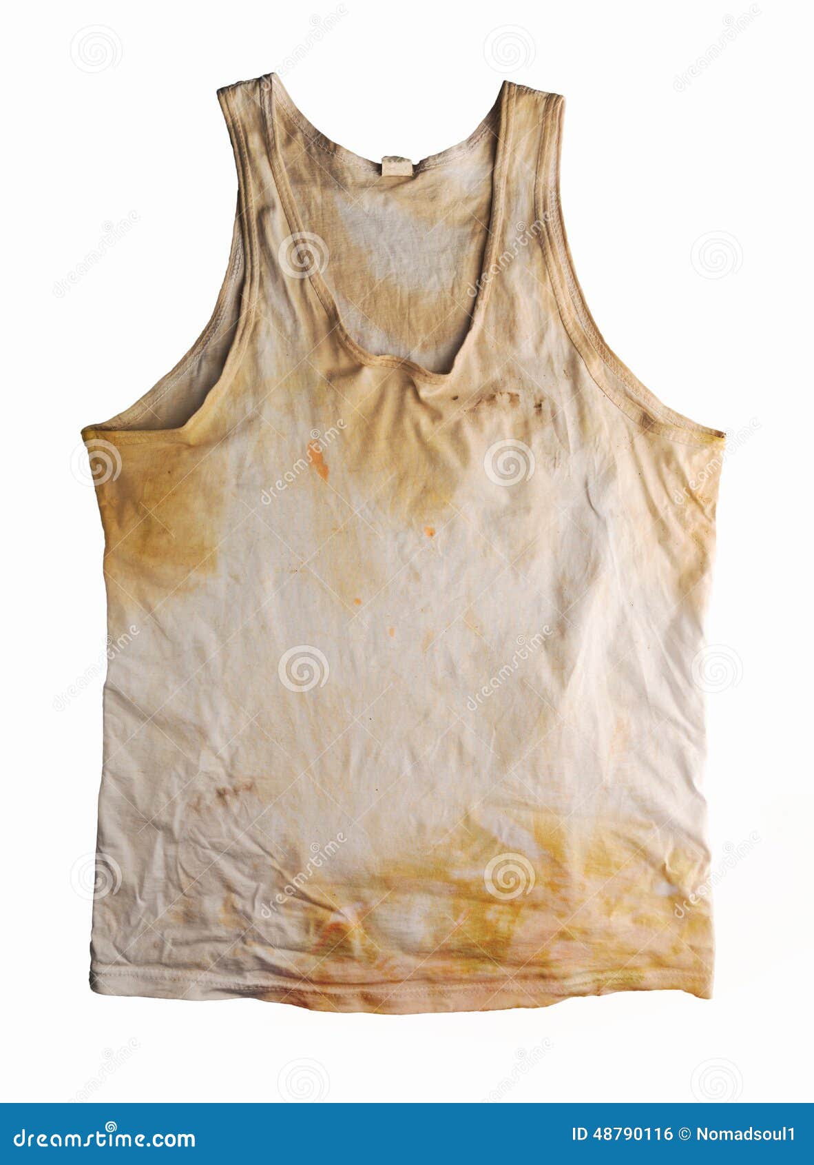 Camiseta sucia foto de archivo. Imagen de calle, etiqueta 48790116