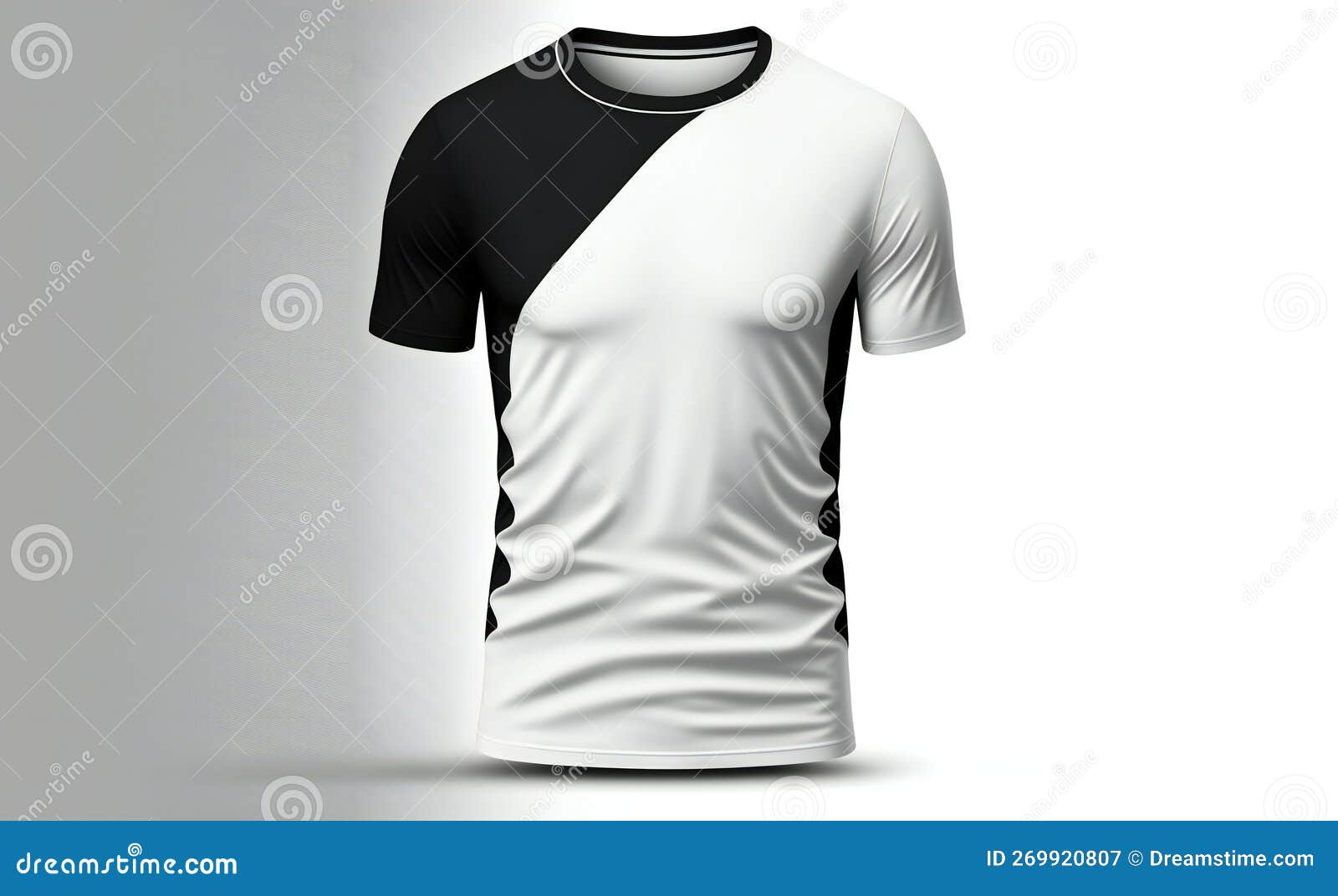 Camisetas Blancas Y Negras Con Ropa Y Accesorios De Manga Corta Stock de  ilustración - Ilustración de frente, accesorios: 269920807