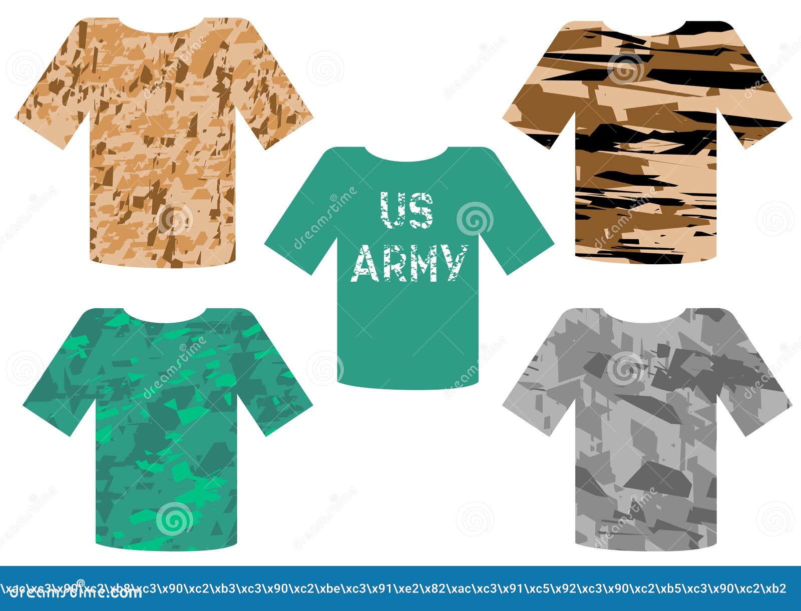 camisetas militares