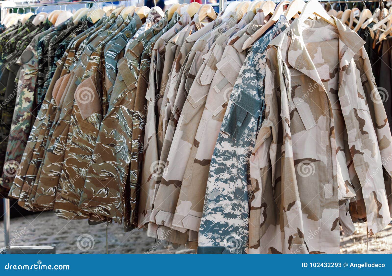 Camouflage clothing stock image. Image of background 102432293