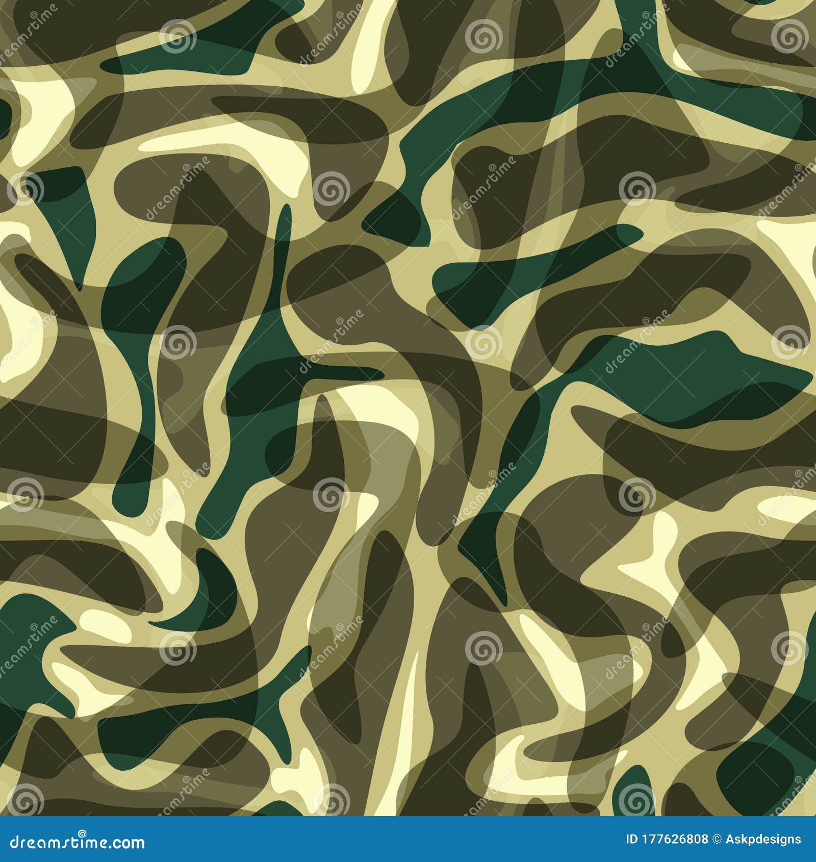 camouflage seamless tillable pattern