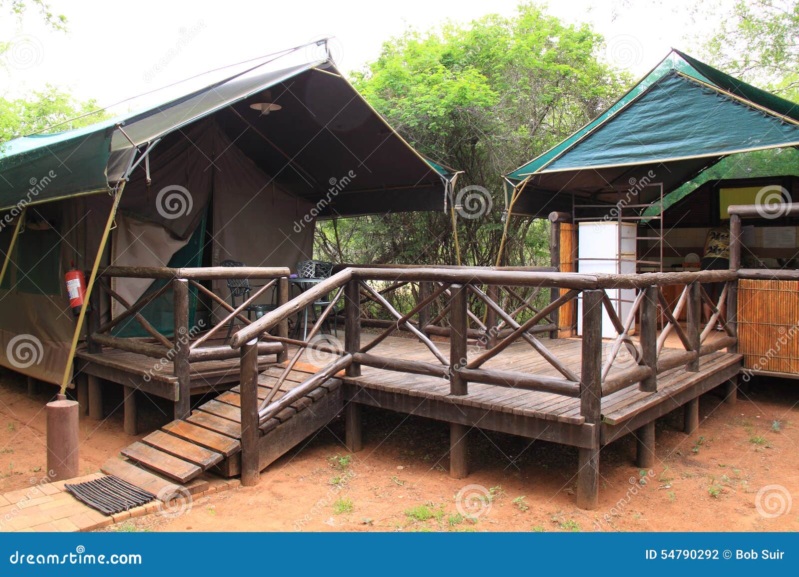 camp accomodation safari tent mkuze