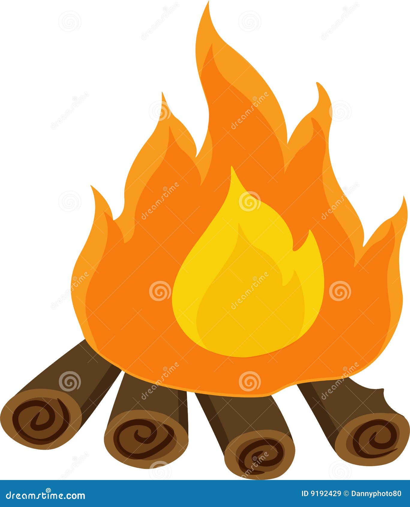 clipart fire logs - photo #7