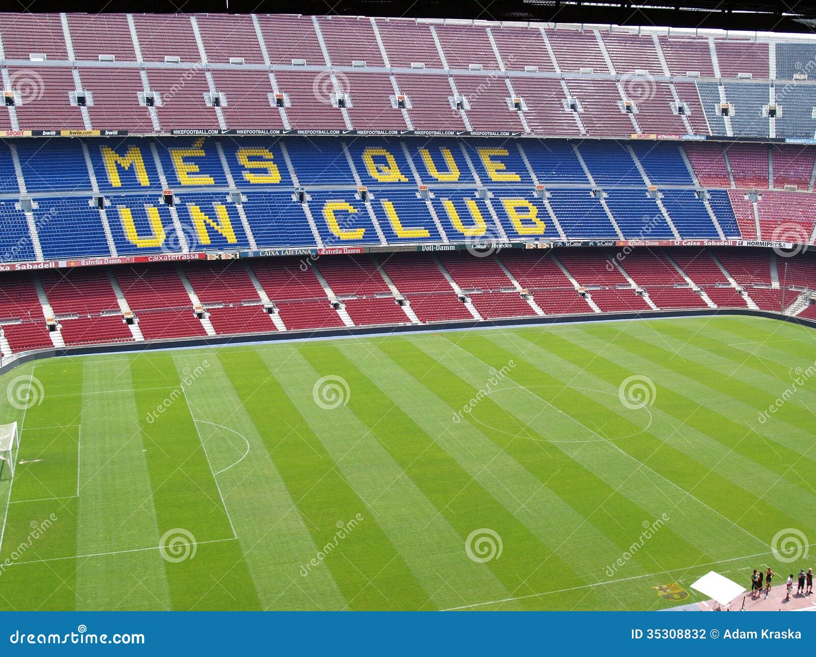 Camp Nou Stadium in Barcelona, Spain Editorial Photography Image of