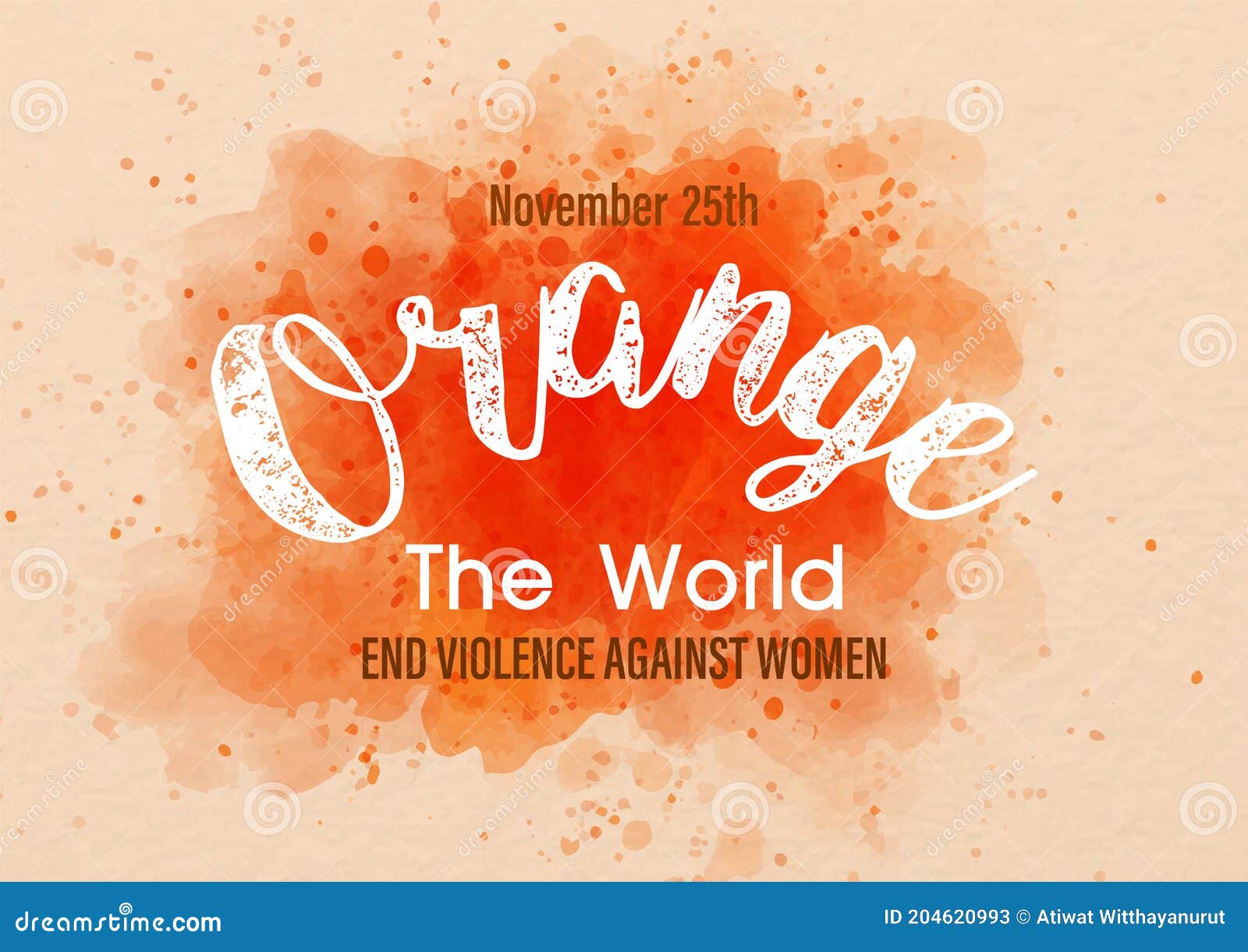 Campaign Poster of `International Day for the Elimination of Violence