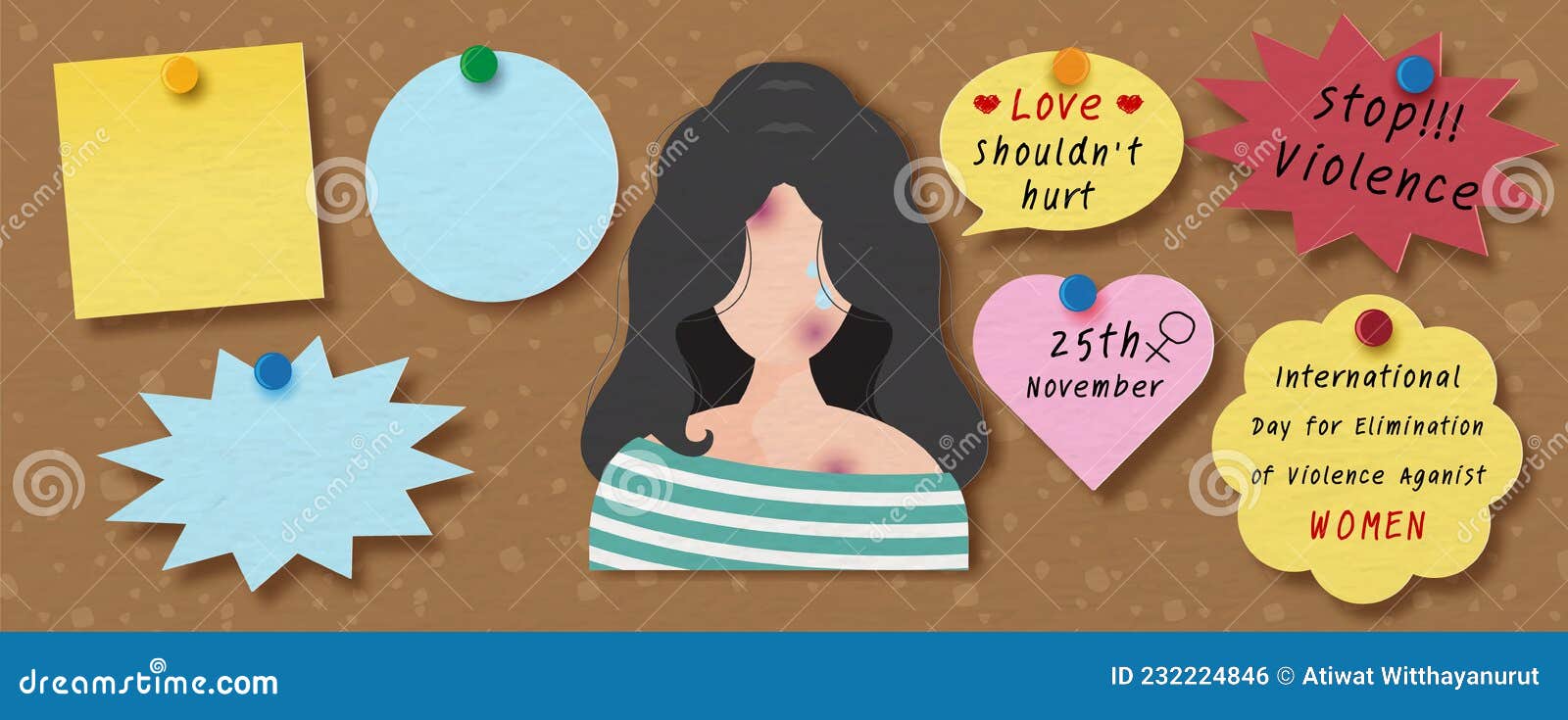 Poster Campaign of International Day for the Elimination of Violence