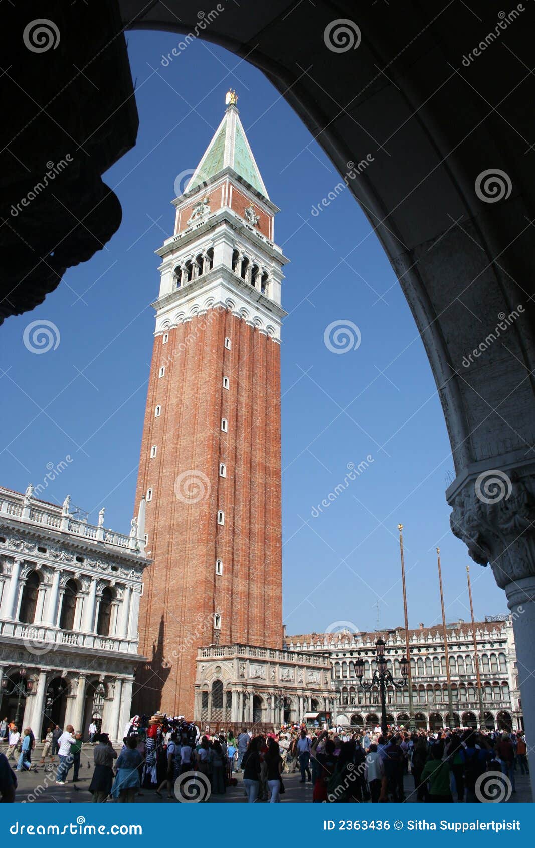 the campanile, venice, italy