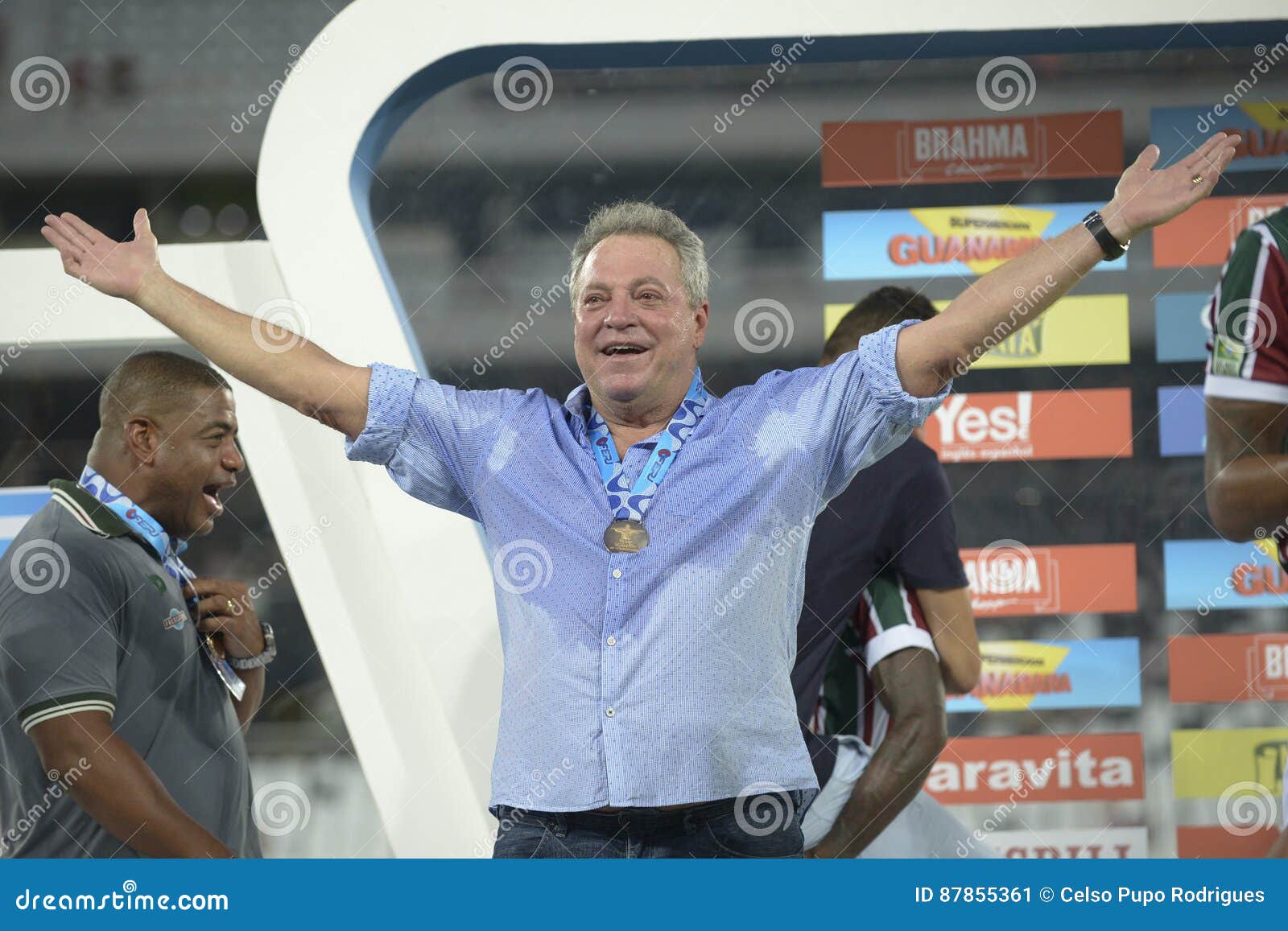 Campeonato 2017 de Carioca foto editorial. Imagen de estadio - 87855361