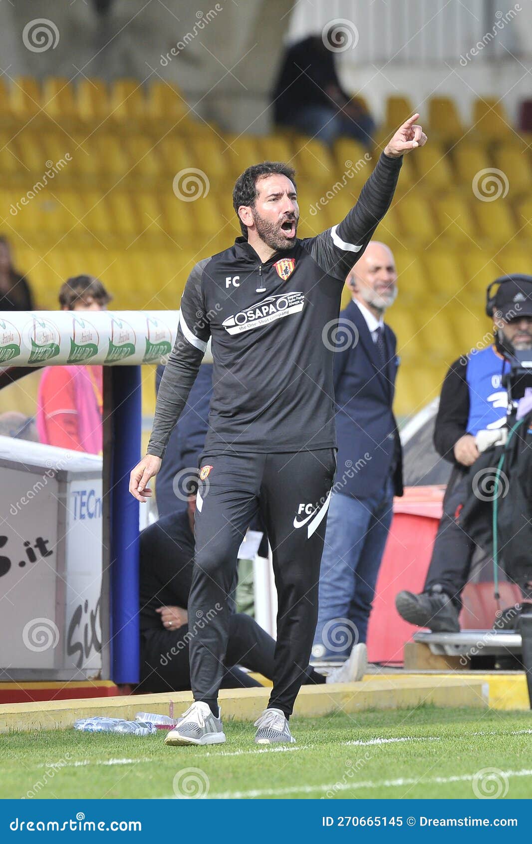 Campeonato Italiano Serie B Entre Benevento Vs Brescia Imagem de