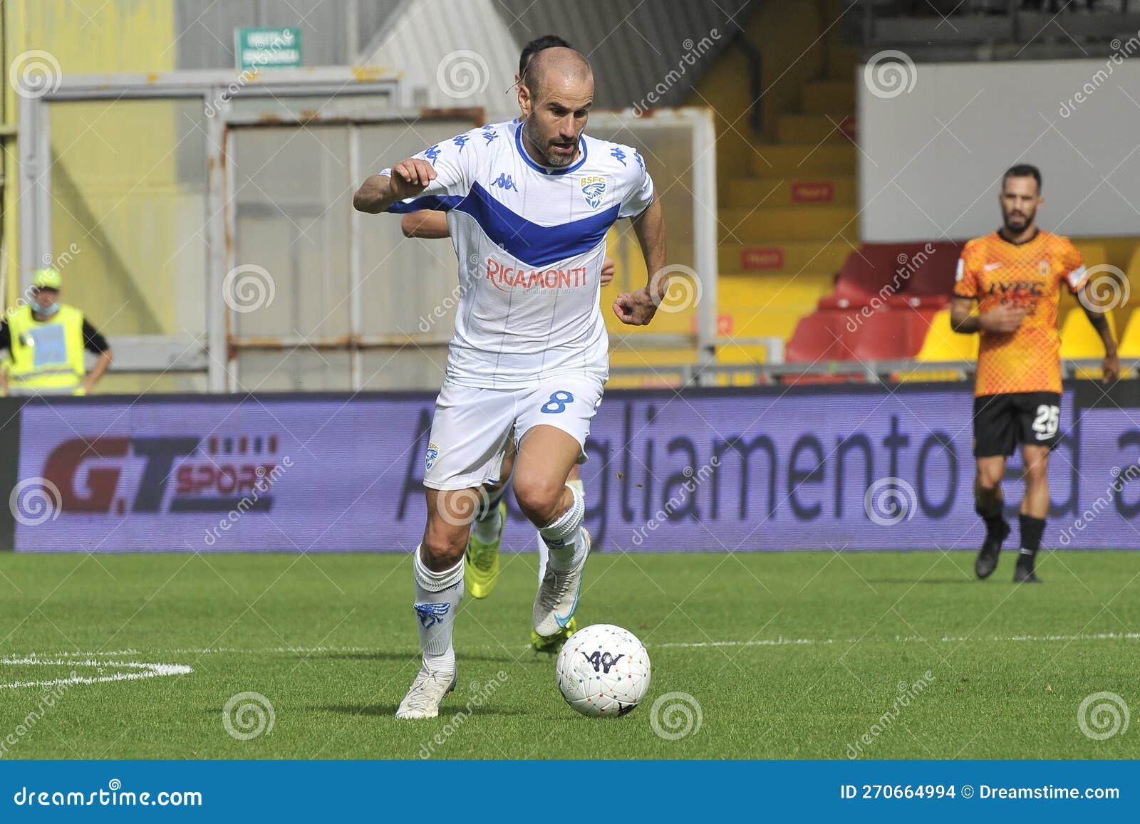 Campeonato Italiano Serie B Entre Benevento Vs Brescia Imagem de