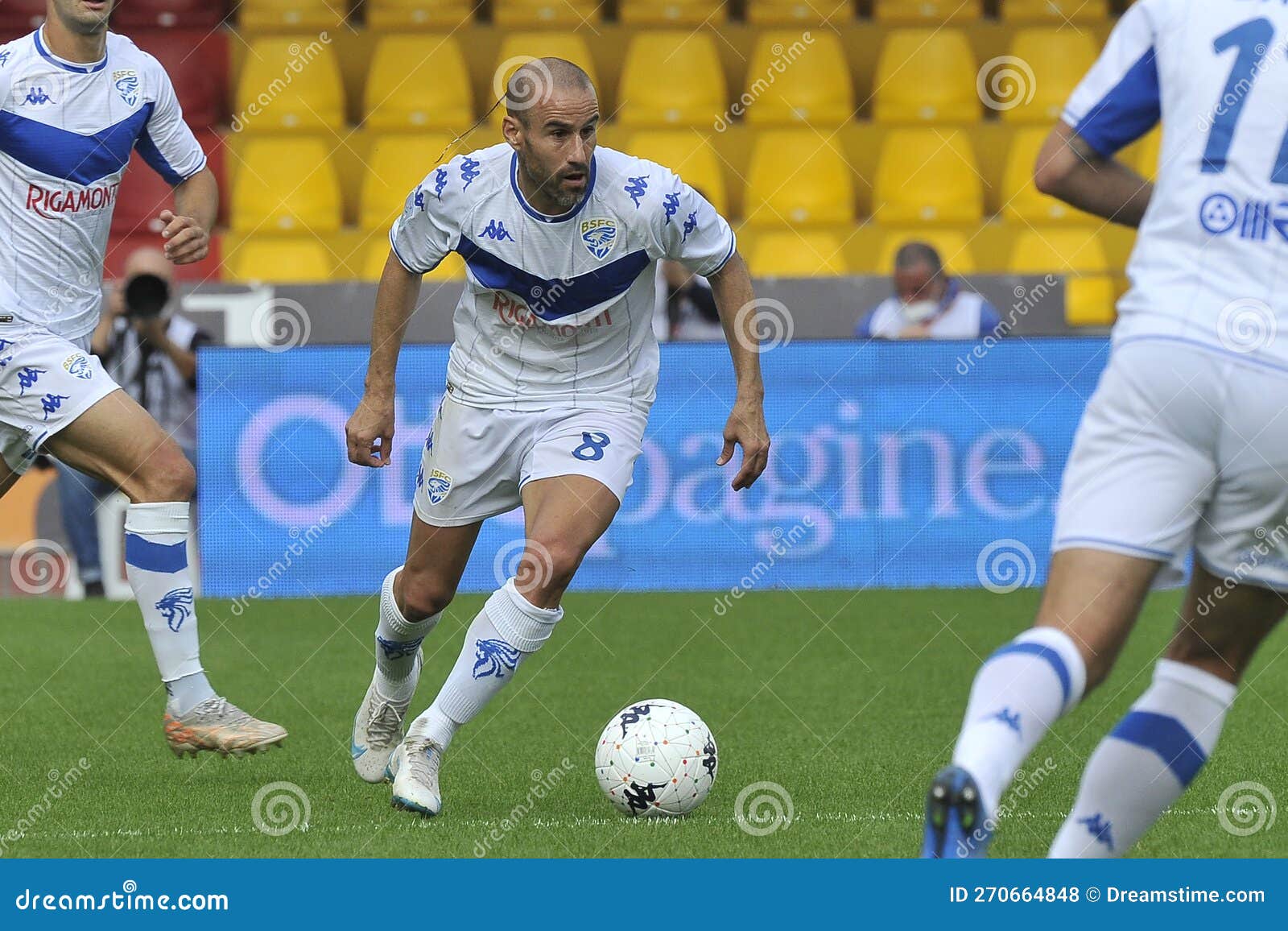 Campeonato Italiano Serie B Entre Benevento Vs Brescia Foto de