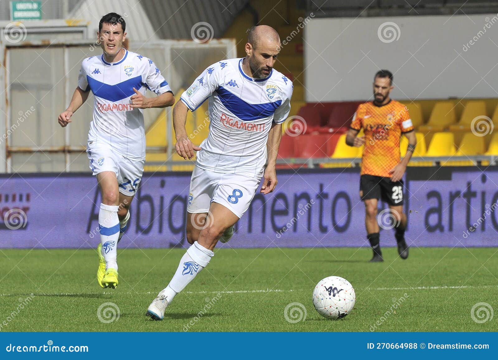 Campeonato Italiano Serie B Entre Benevento Vs Brescia Foto de